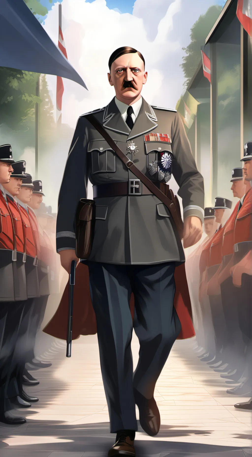 ai character: Adolph background