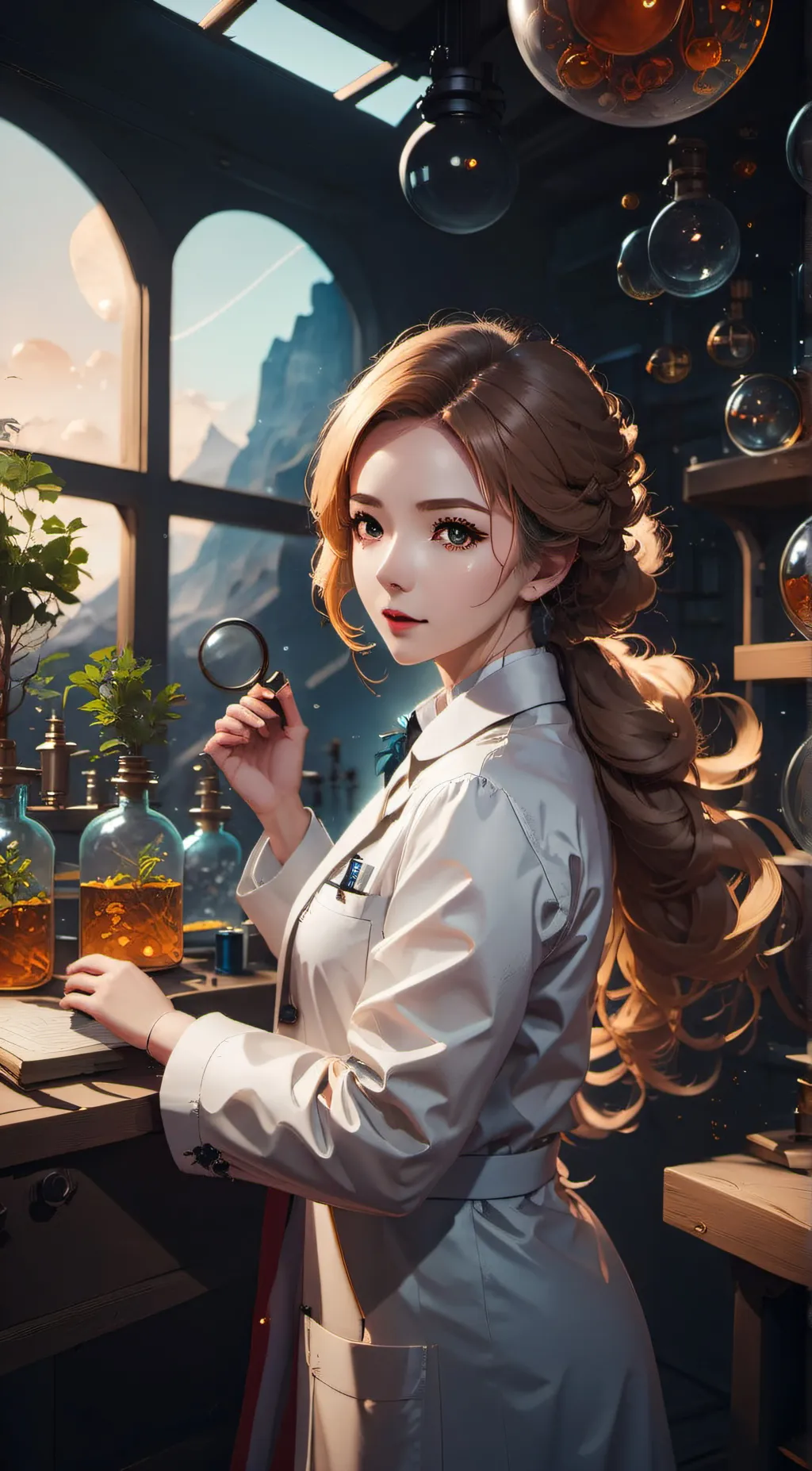 ai character: Mrs. Stienback background