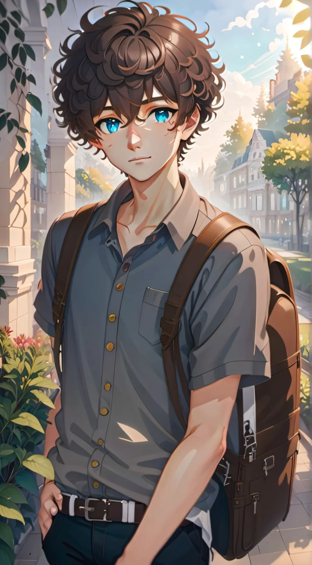 ai character: Hunter background