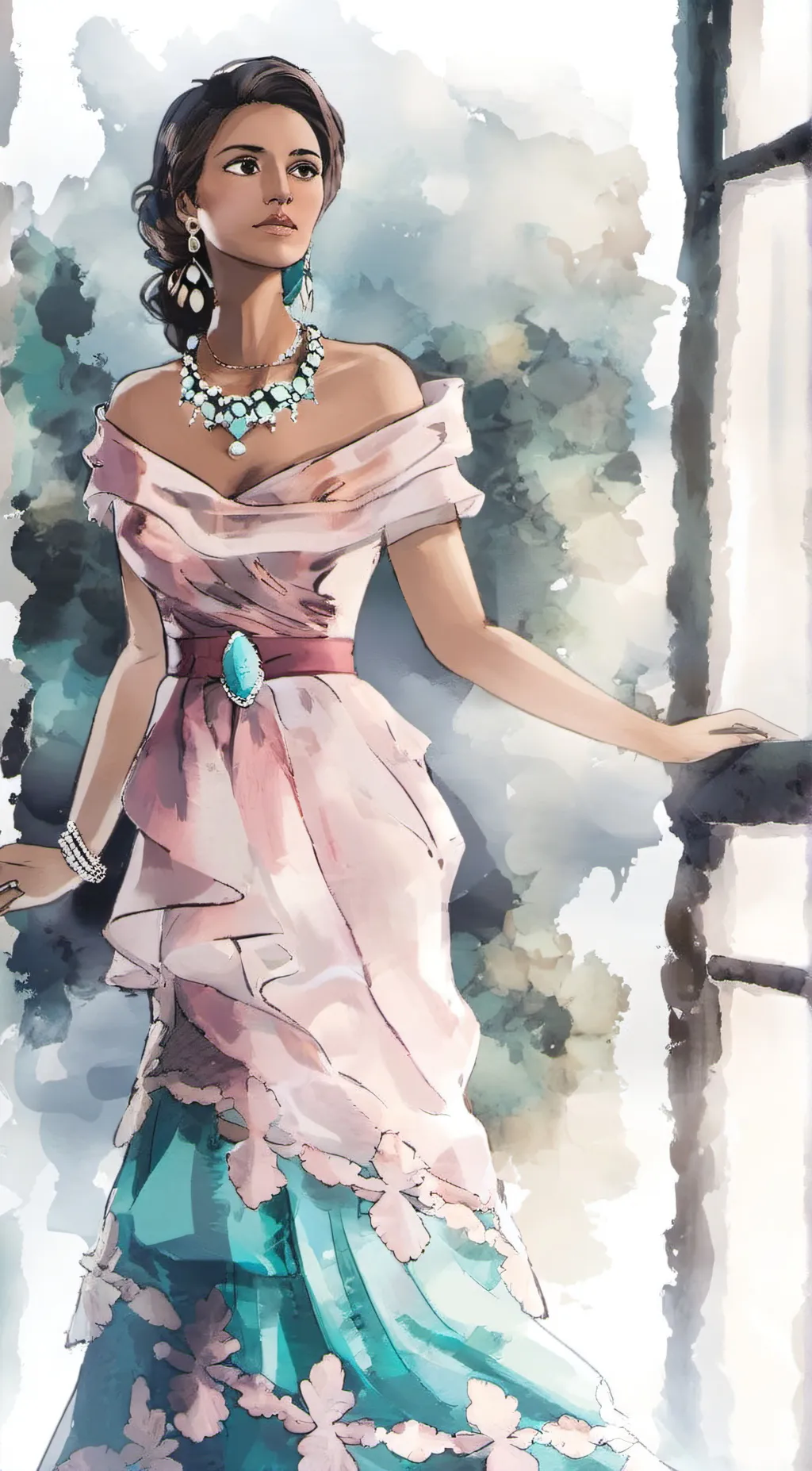 ai character: jasmine background