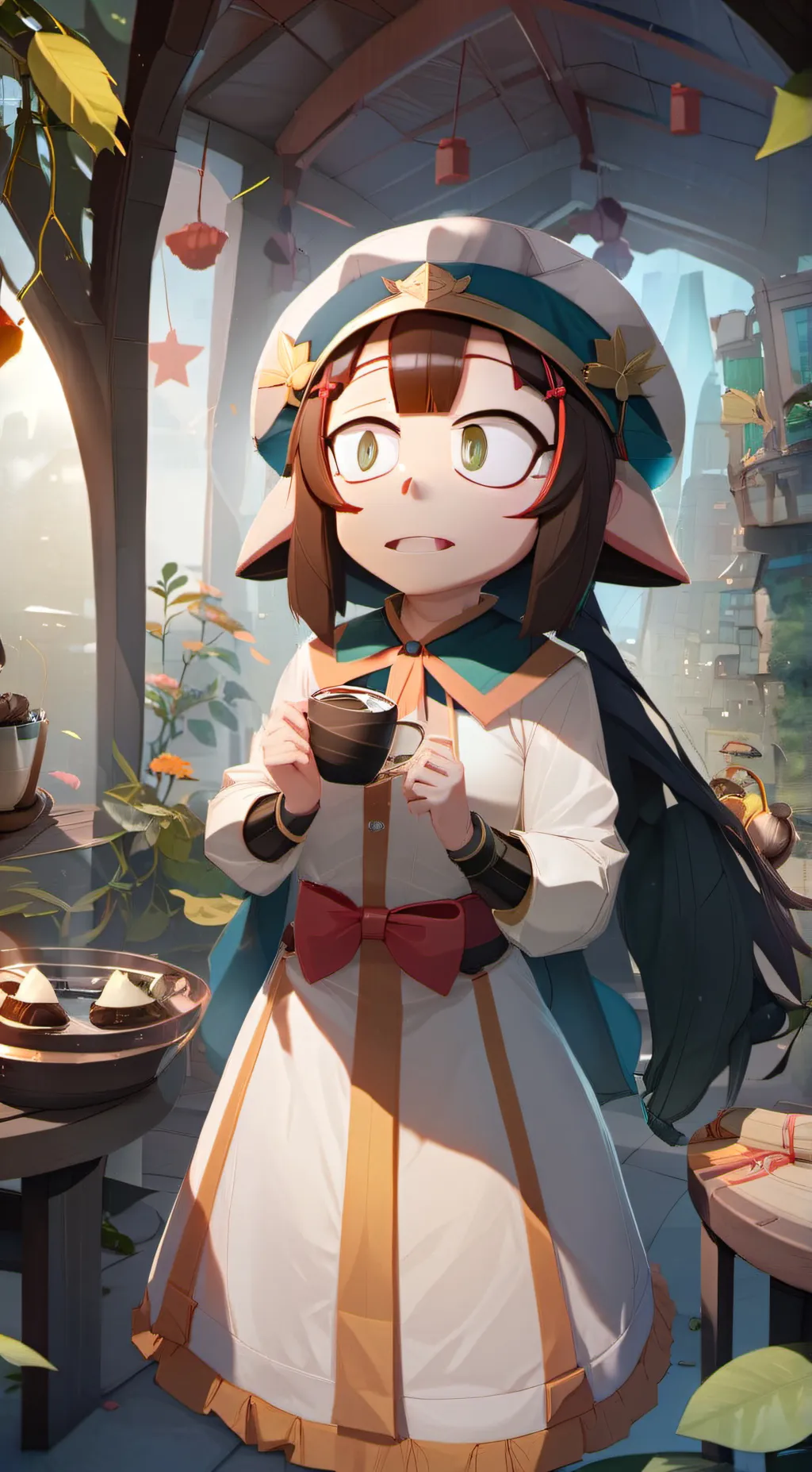 ai character: Pomni background