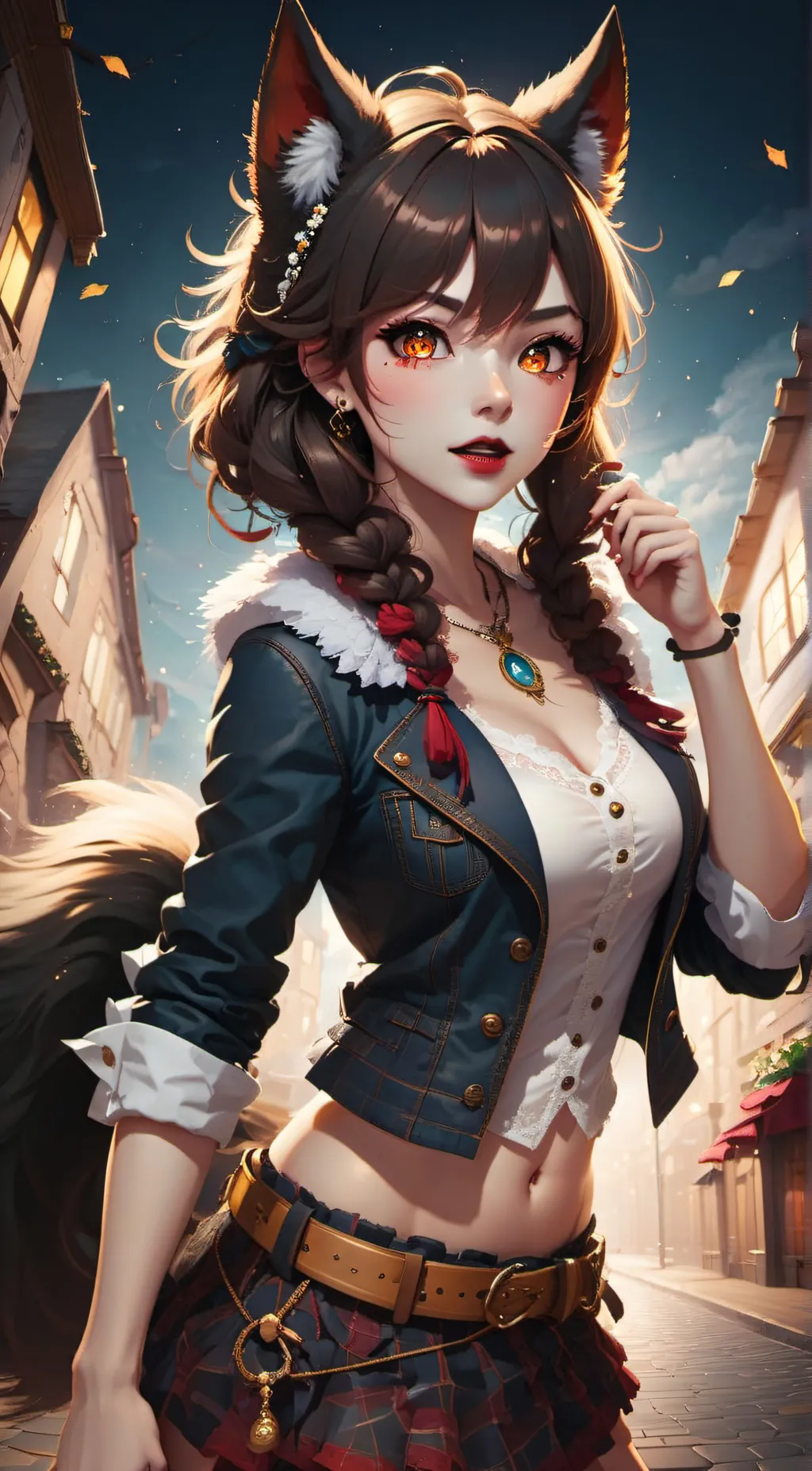 ai character: ivy background