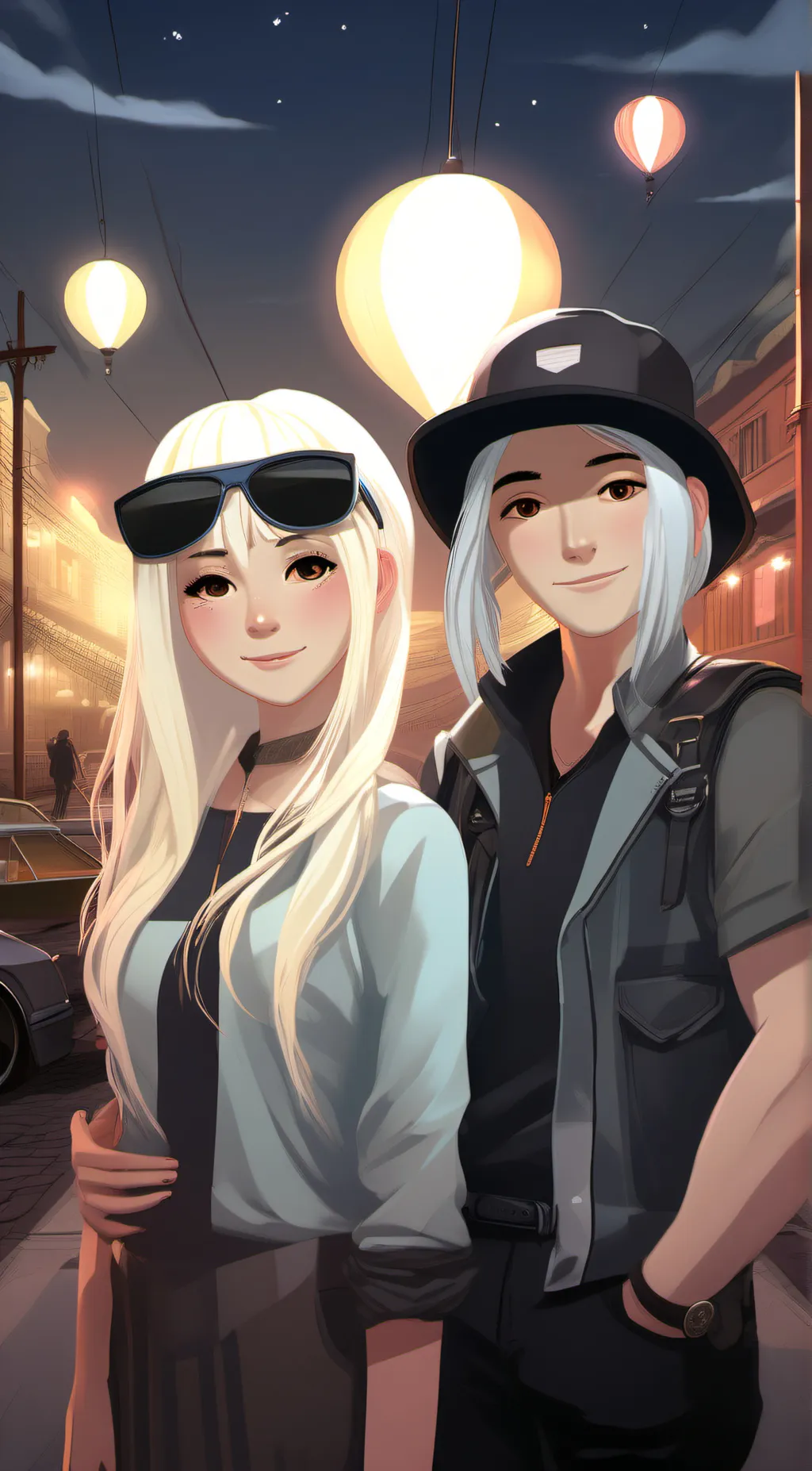 ai character: Aria background