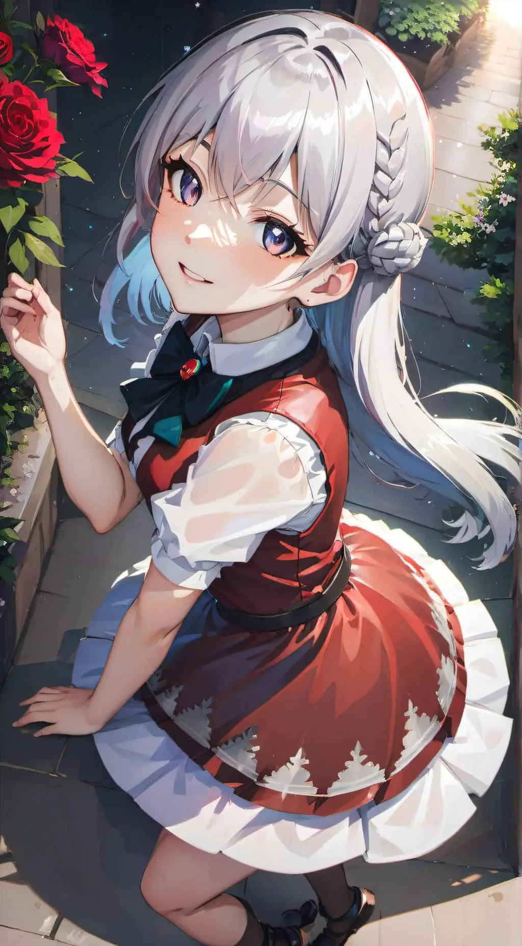 ai character: Nayami^^ background