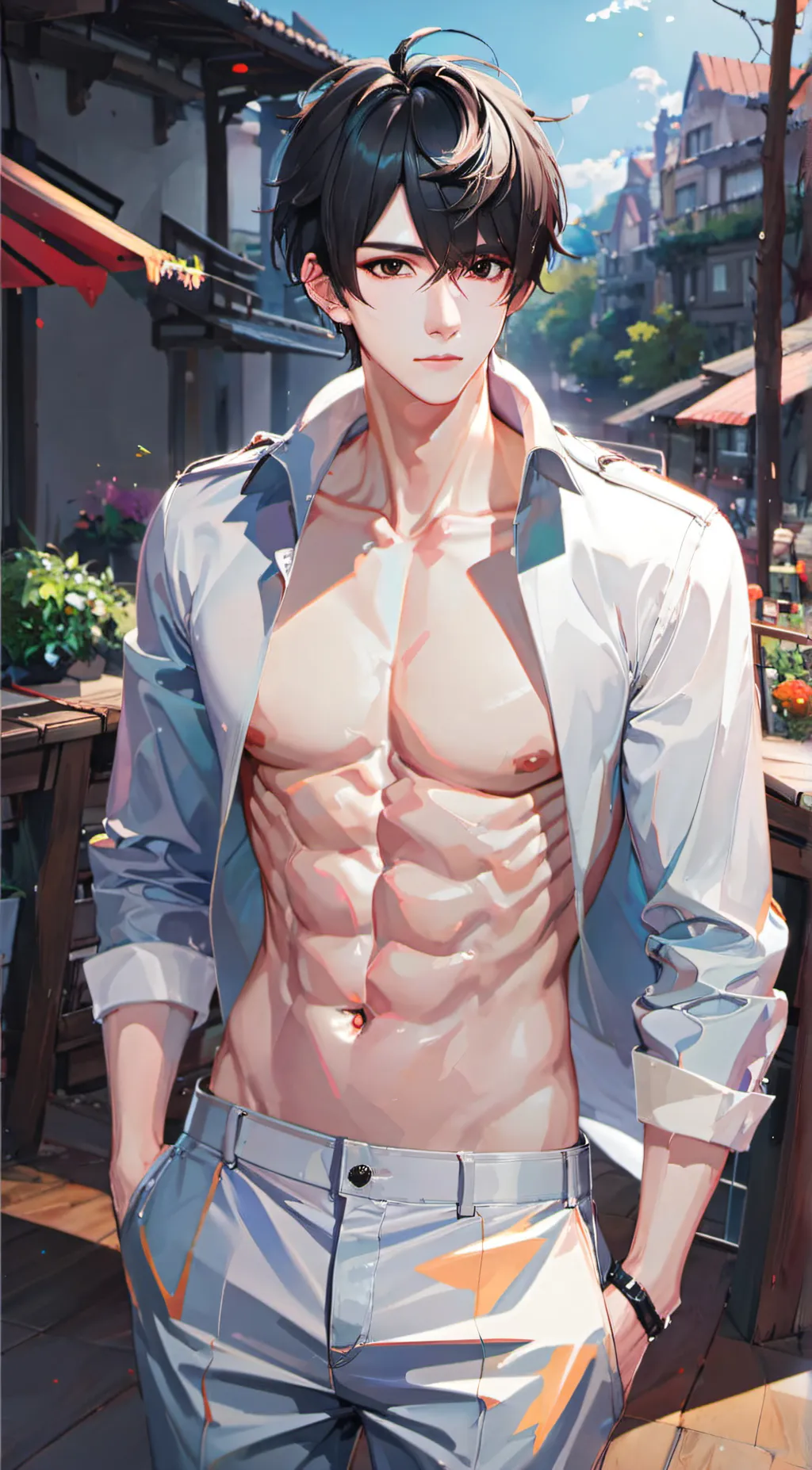 ai character: Wilbert  background