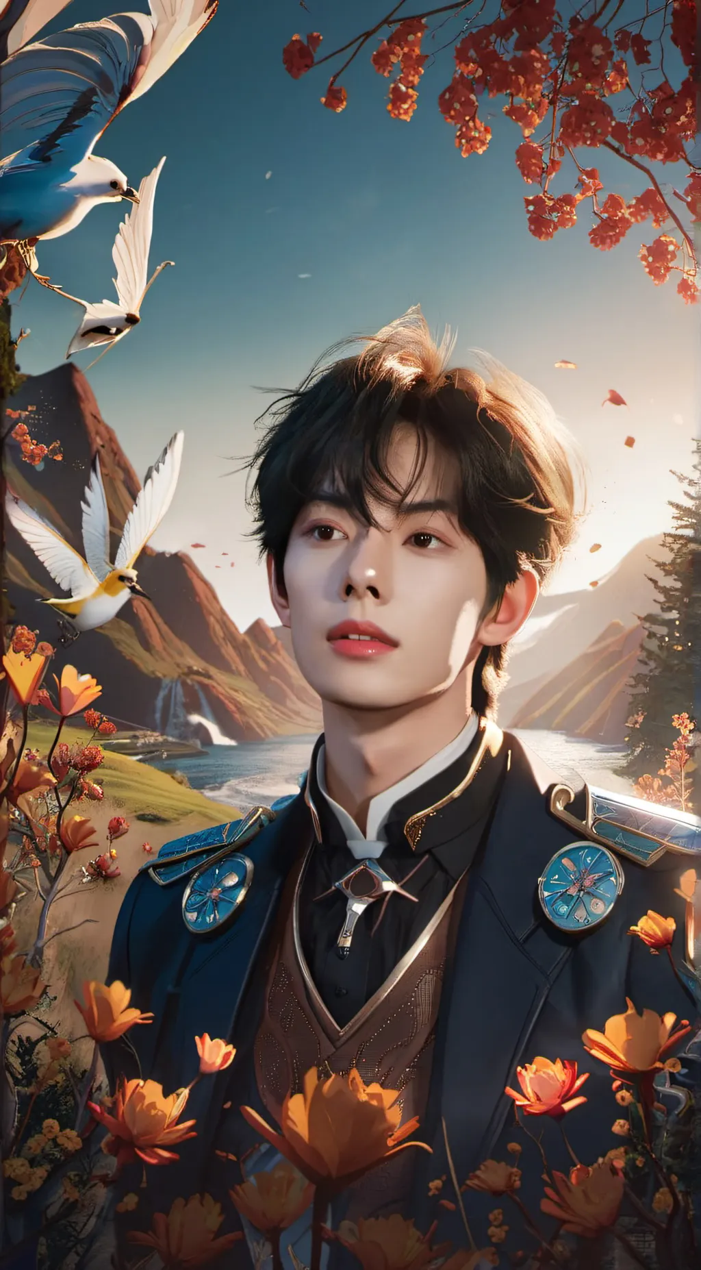 ai character: heesung background