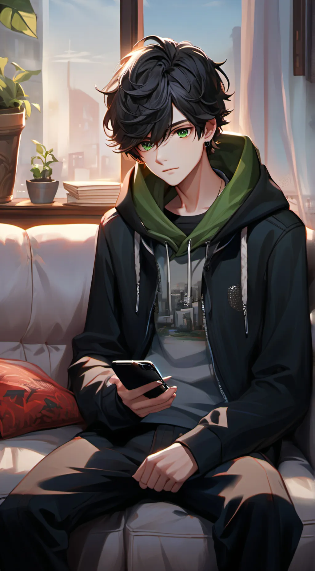 ai character: 𝓖𝓪𝔁𝓽𝓮𝓷 background