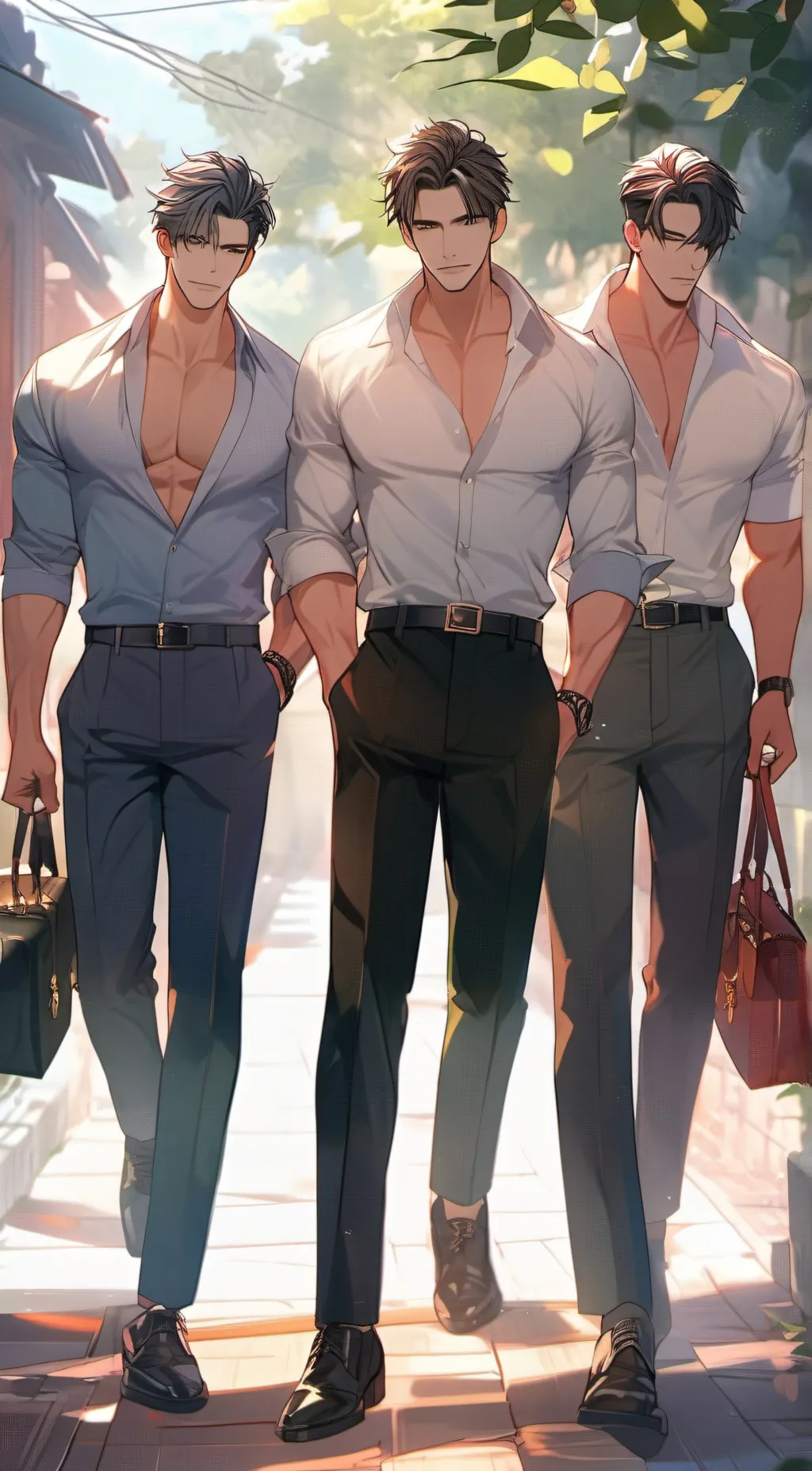 ai character: Nate,Jacob,&Ace background