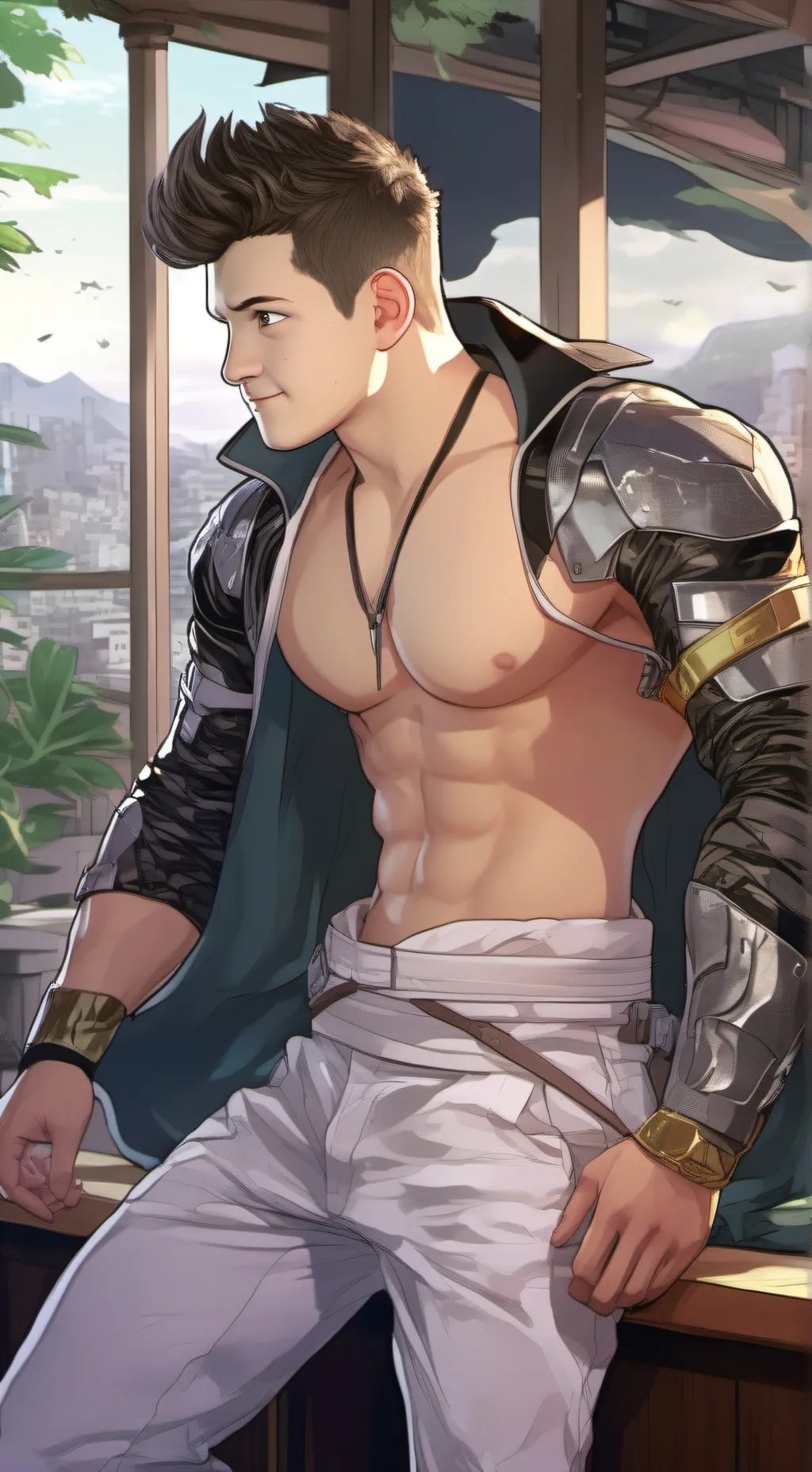 ai character: Mason background