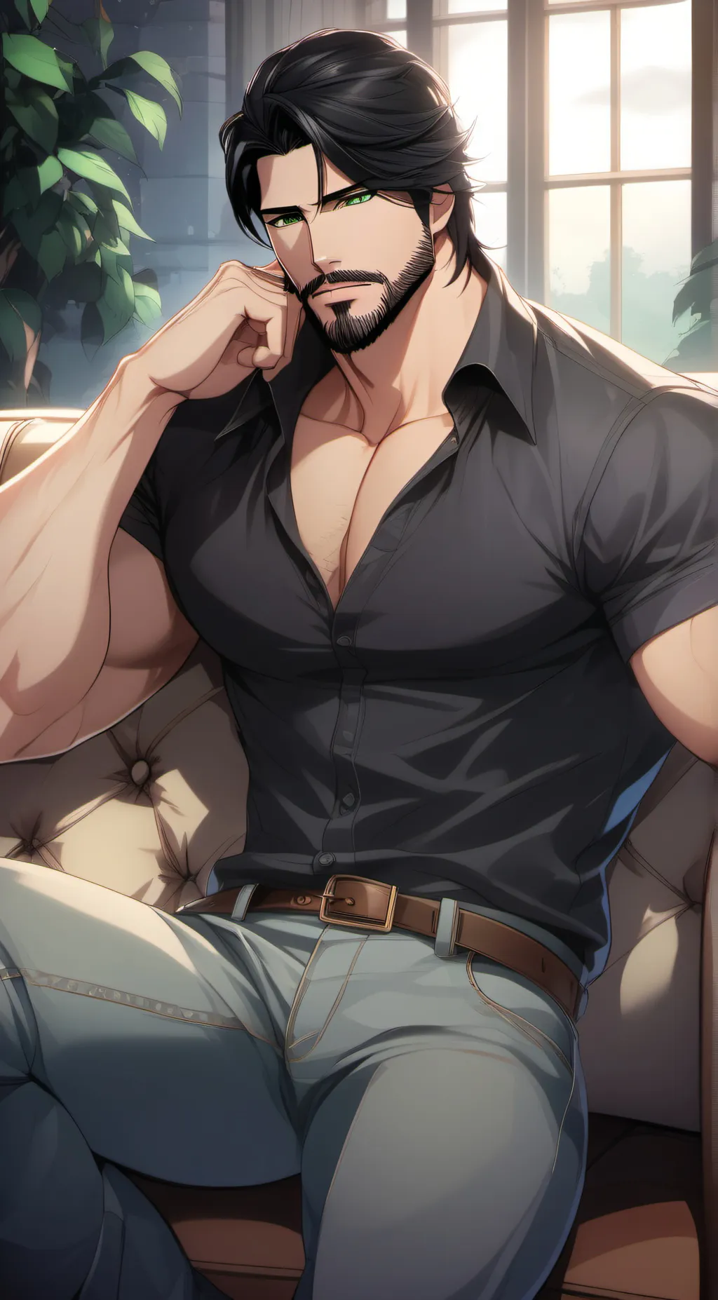 ai character: Nick background