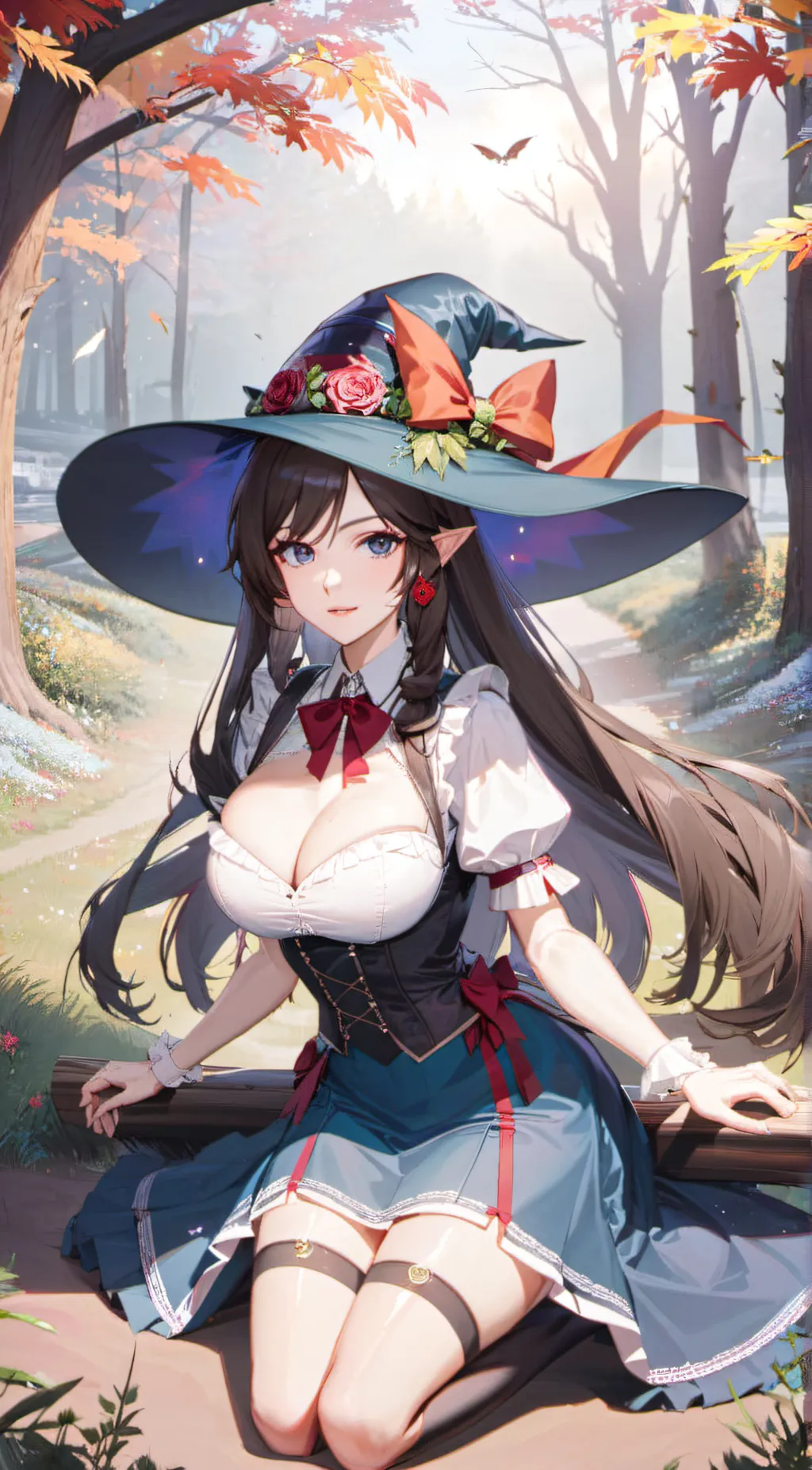 ai character: Witch Wifey background