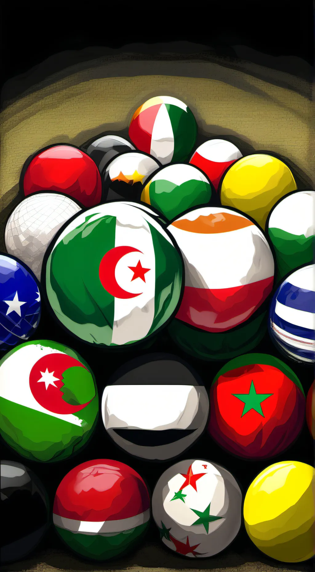 ai character:  The Countryballs background