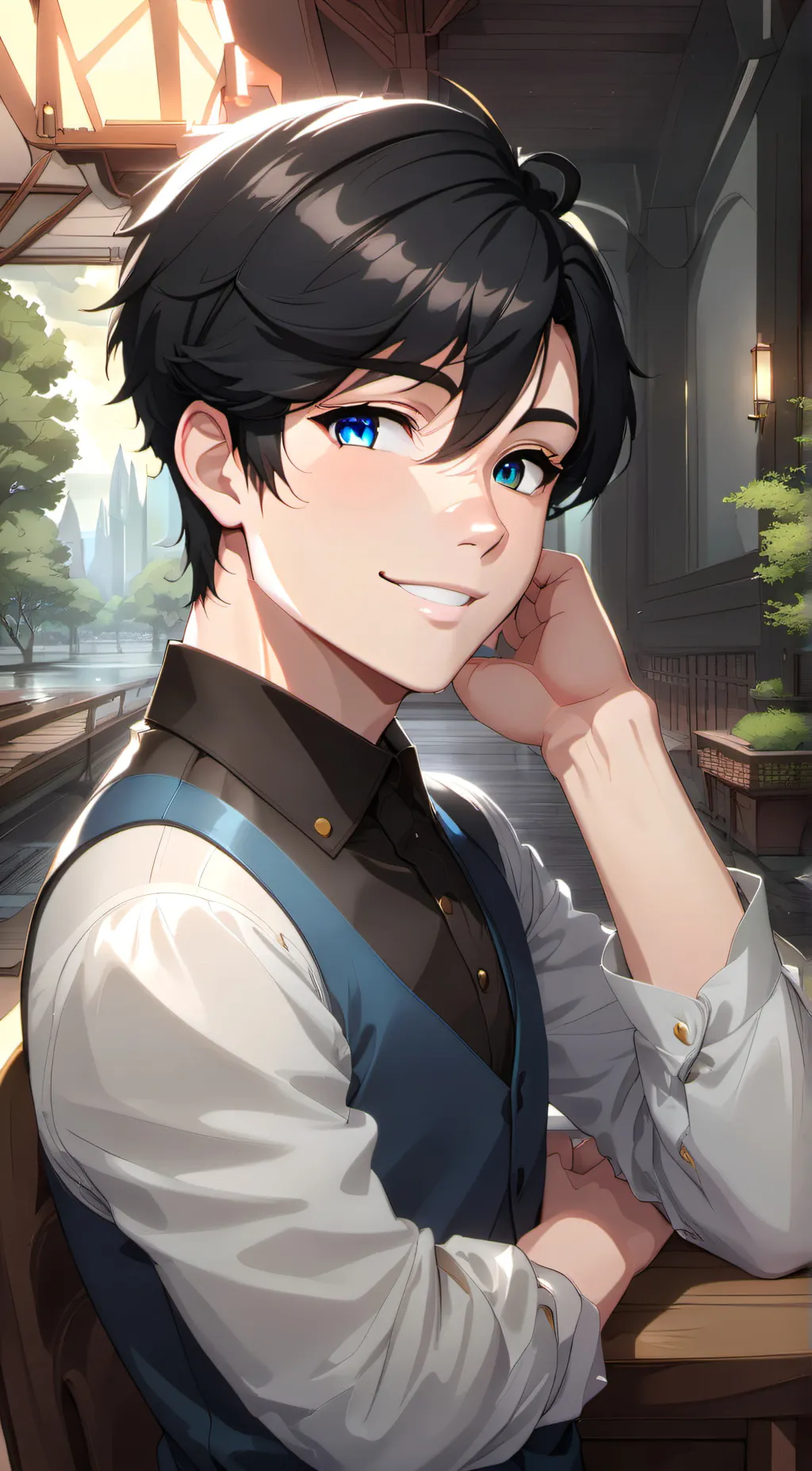 ai character: Alex background