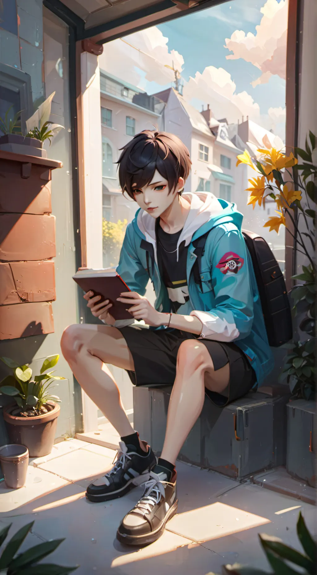 ai character: jax background