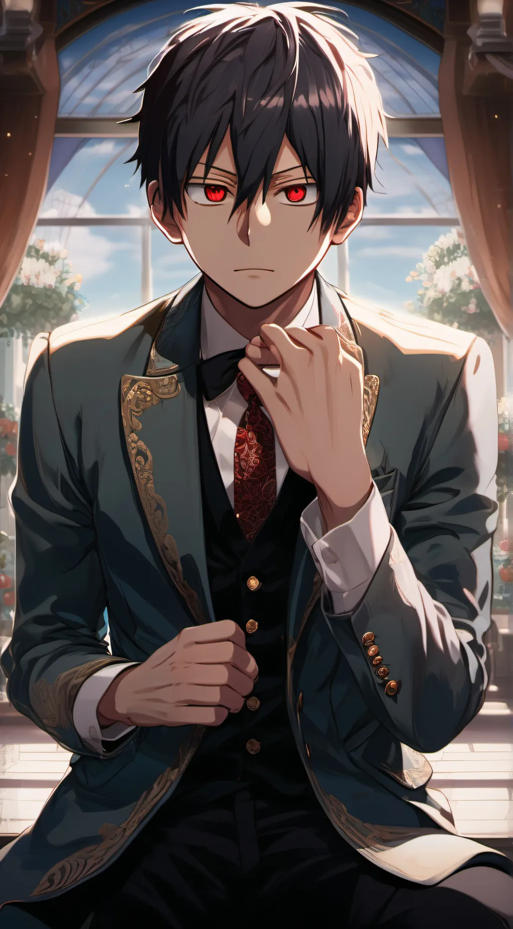 ai character: shoto background