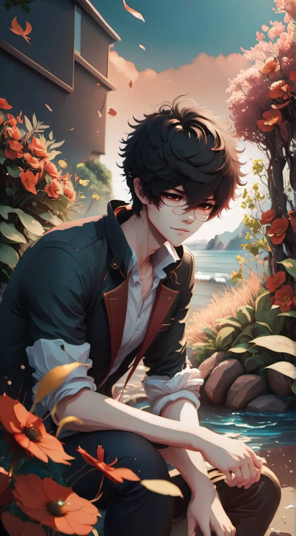 ai character: nate xiao background