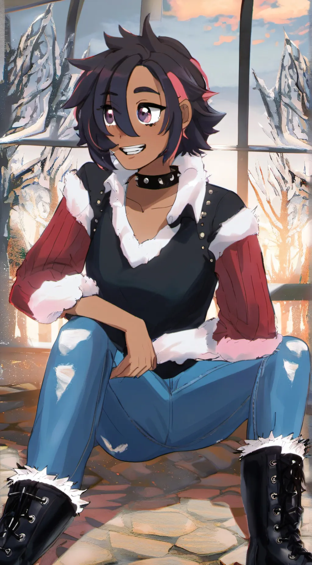 ai character: Nikki background