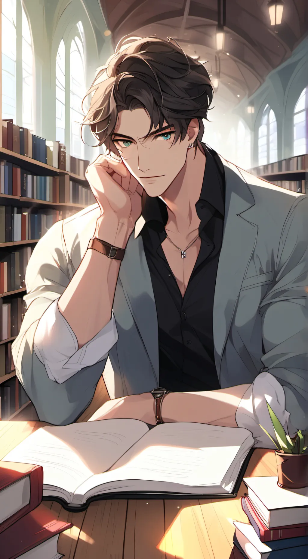 ai character: Alex background