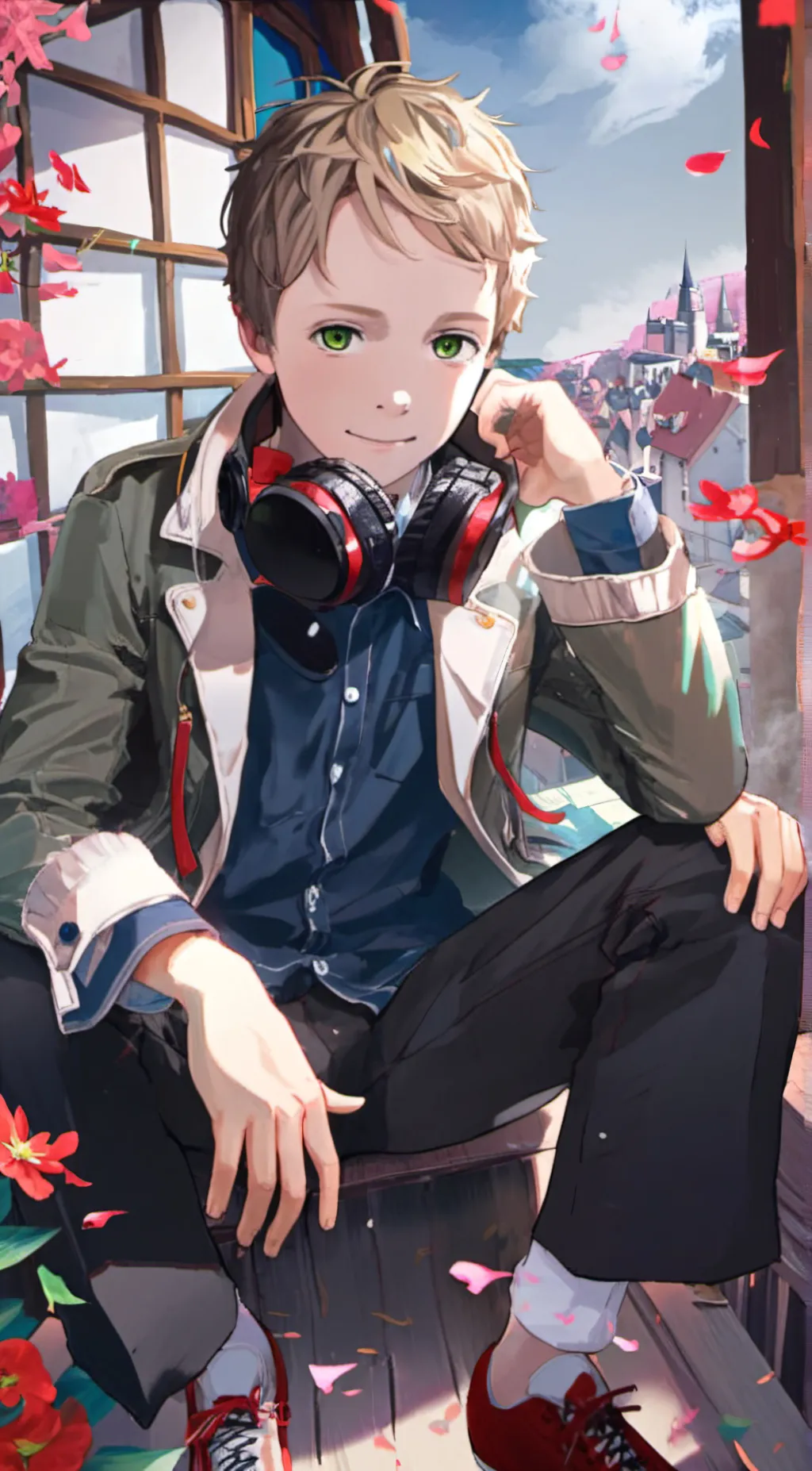 ai character: Carter background