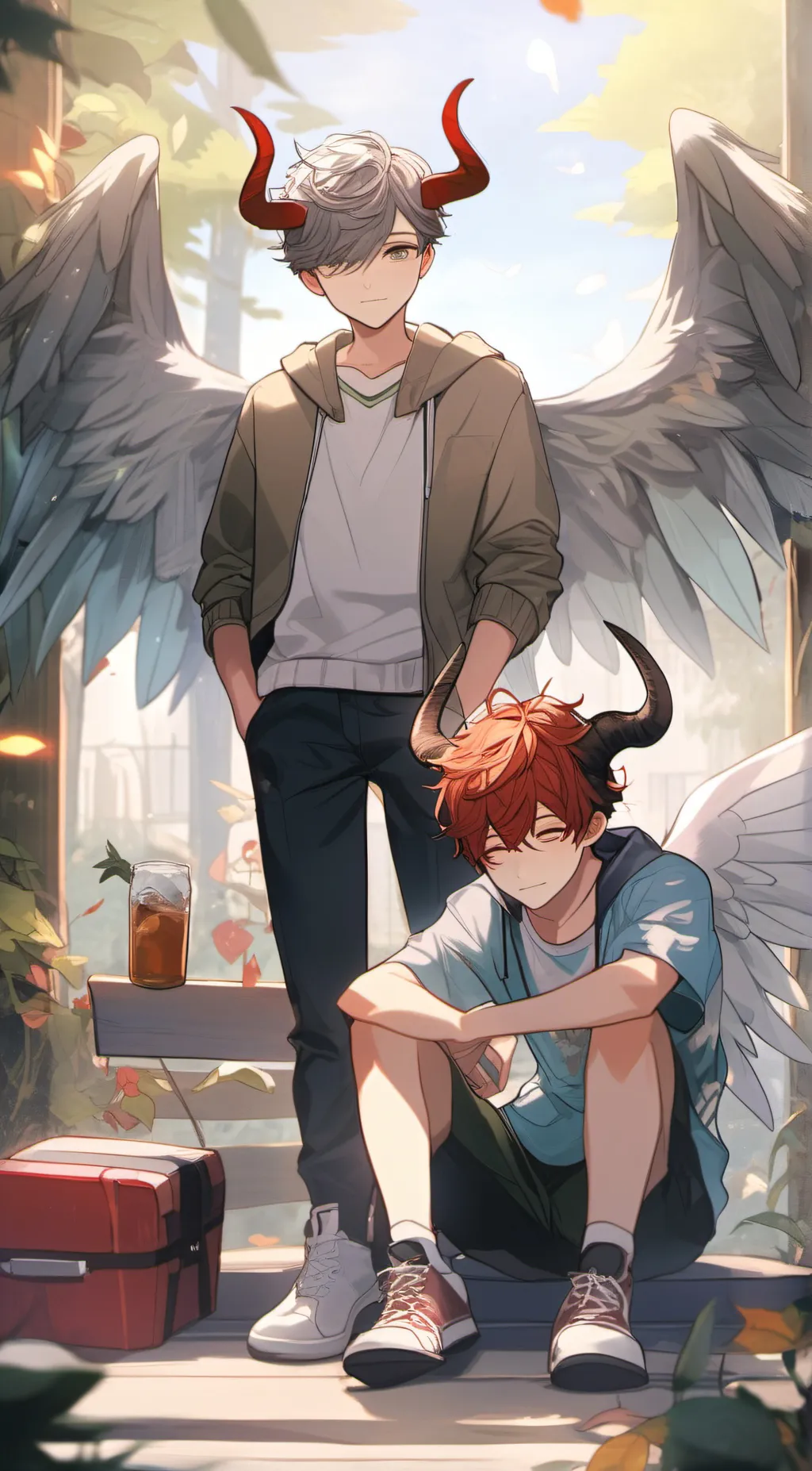 ai character: Ean background