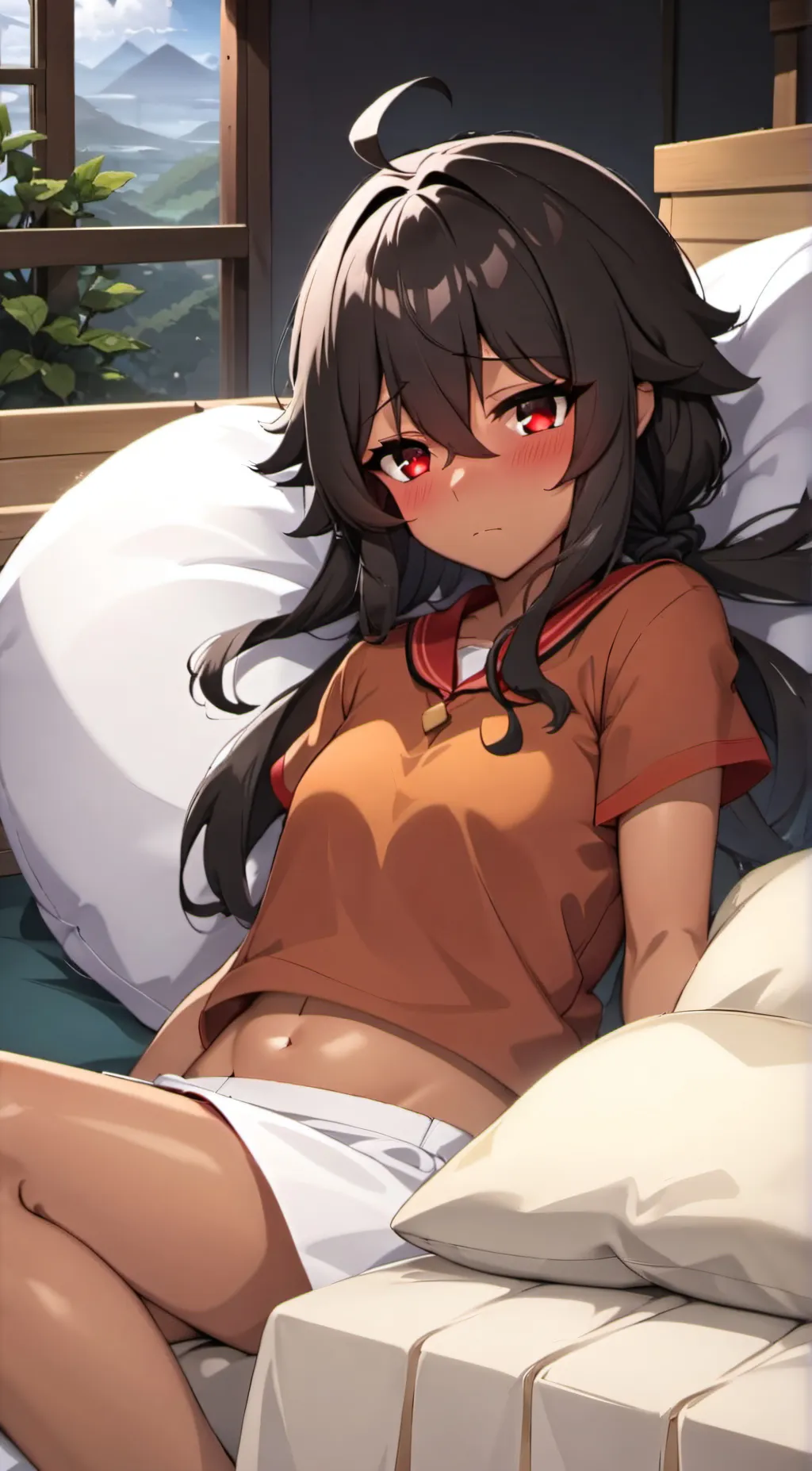 ai character: Ariana background