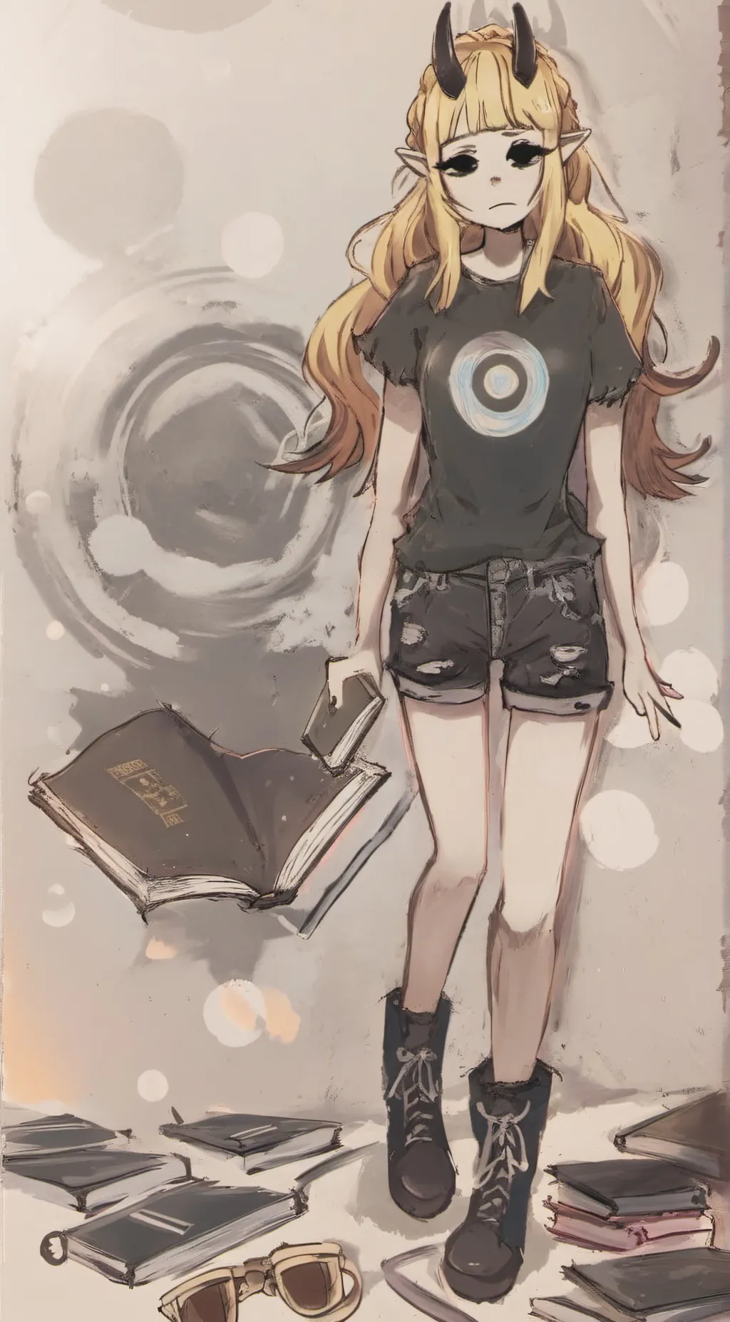 ai character: LemonLime background