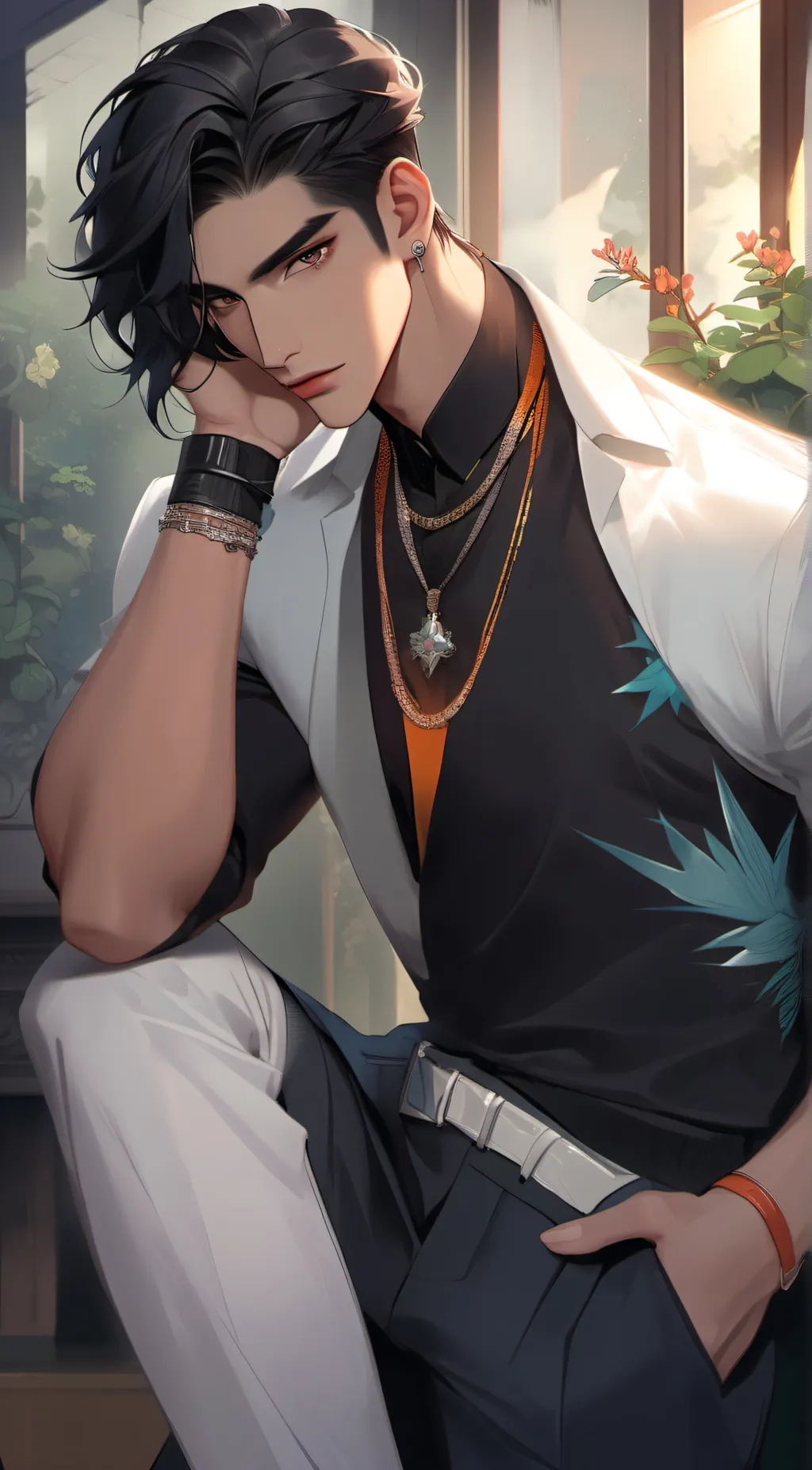 ai character: Colin background