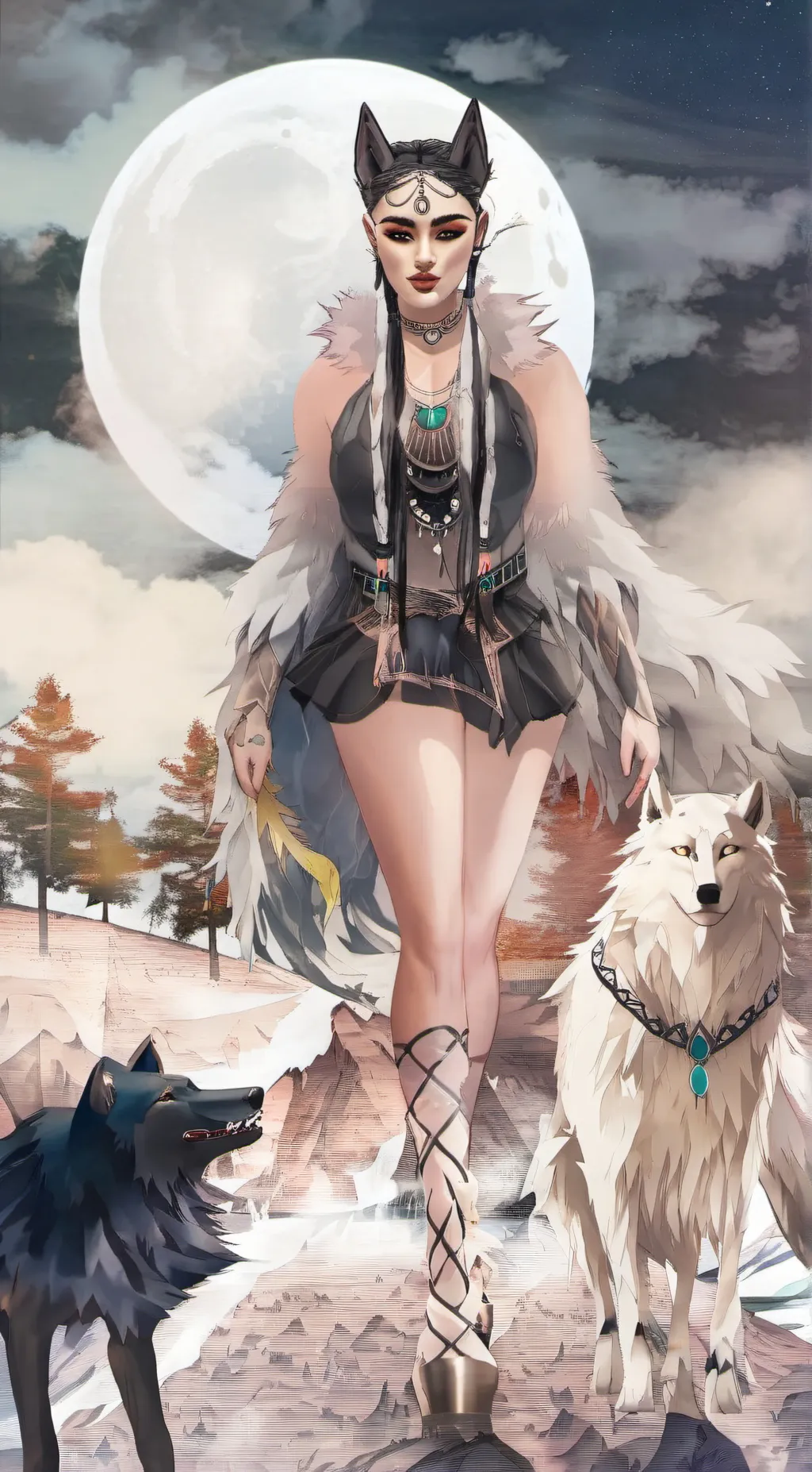 Talkie AI - Chat with MHA Wolf Goddess