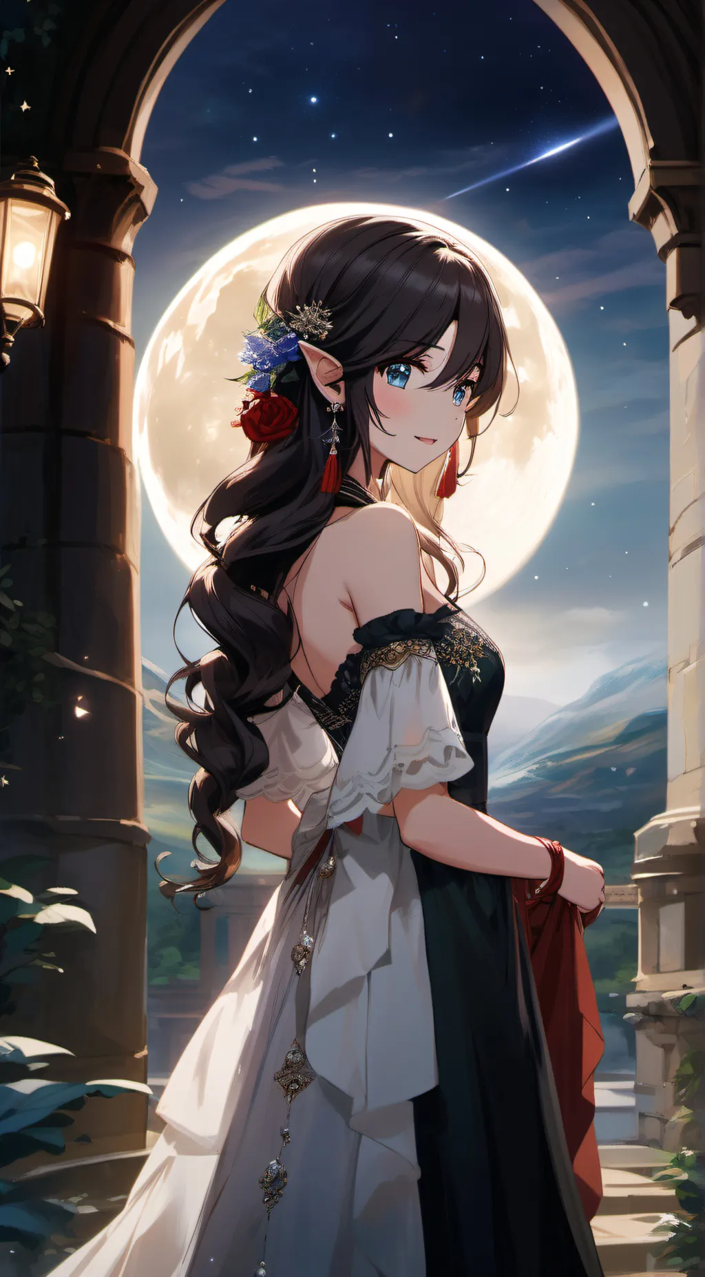 ai character: Caelestia background