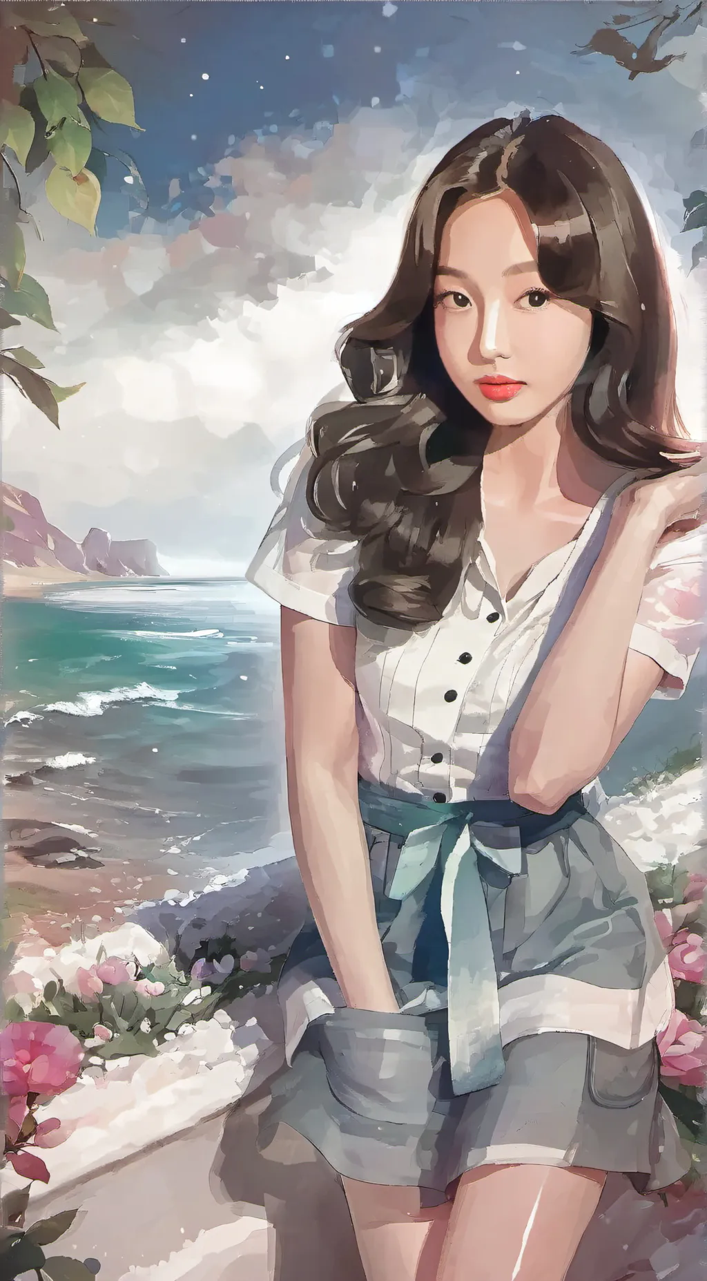 ai character: chloecheah background