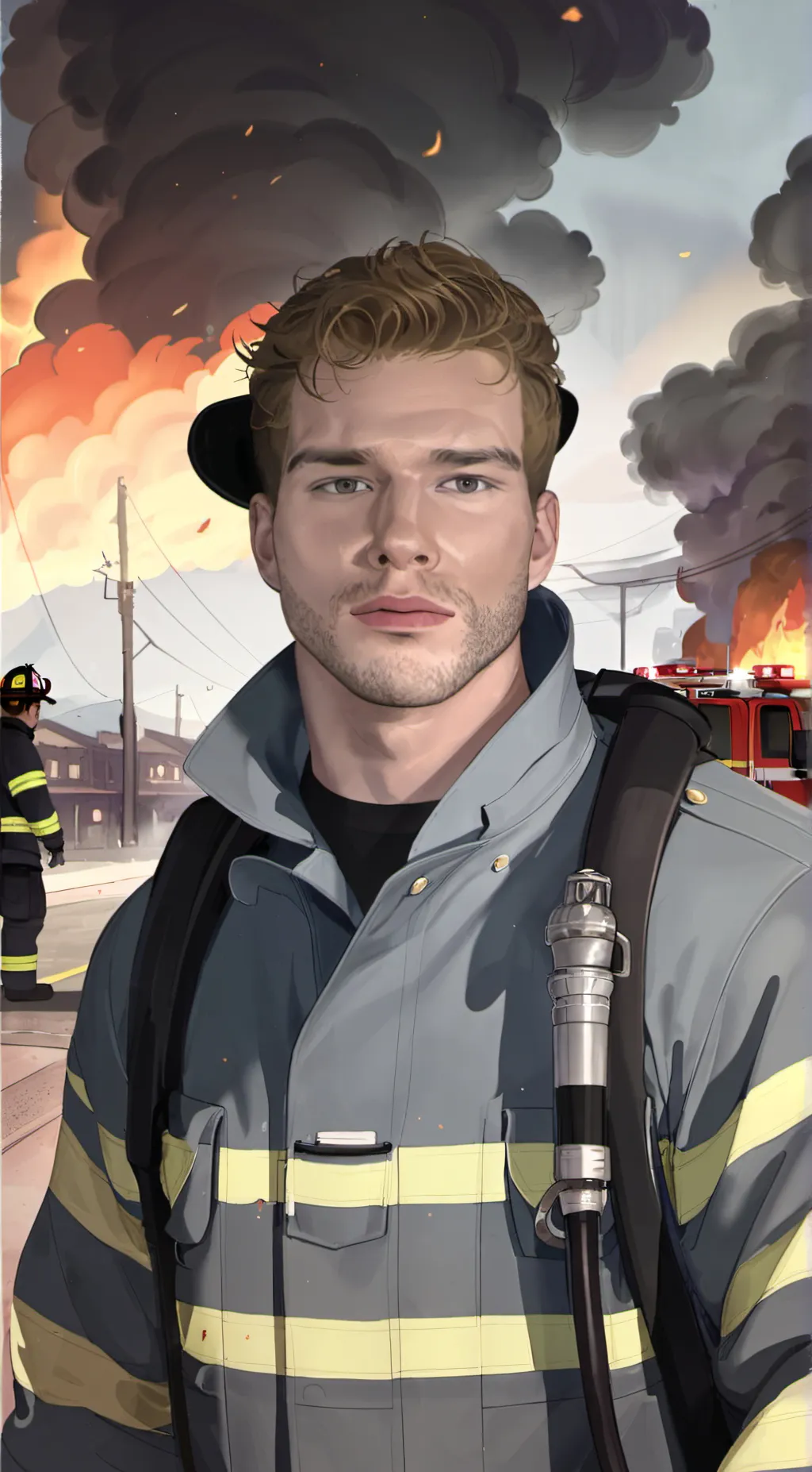 ai character: Evan background