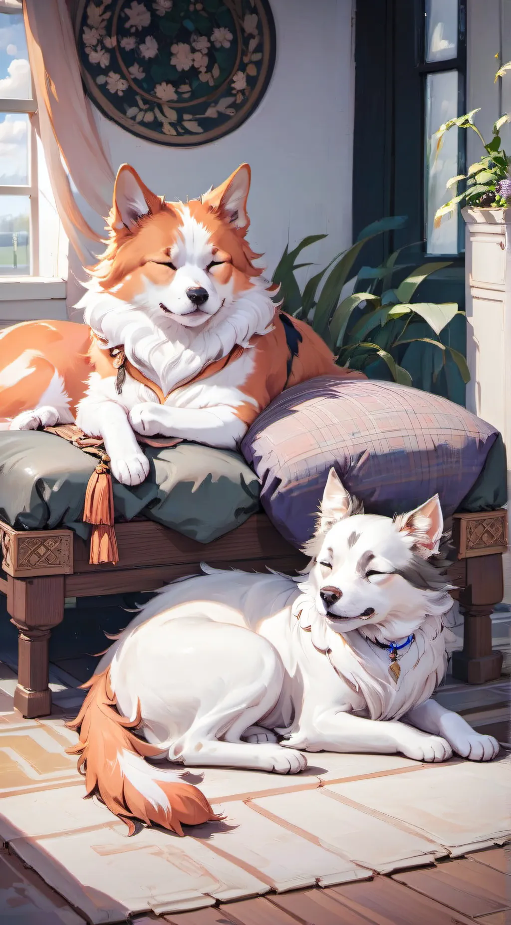 ai character: Rach background