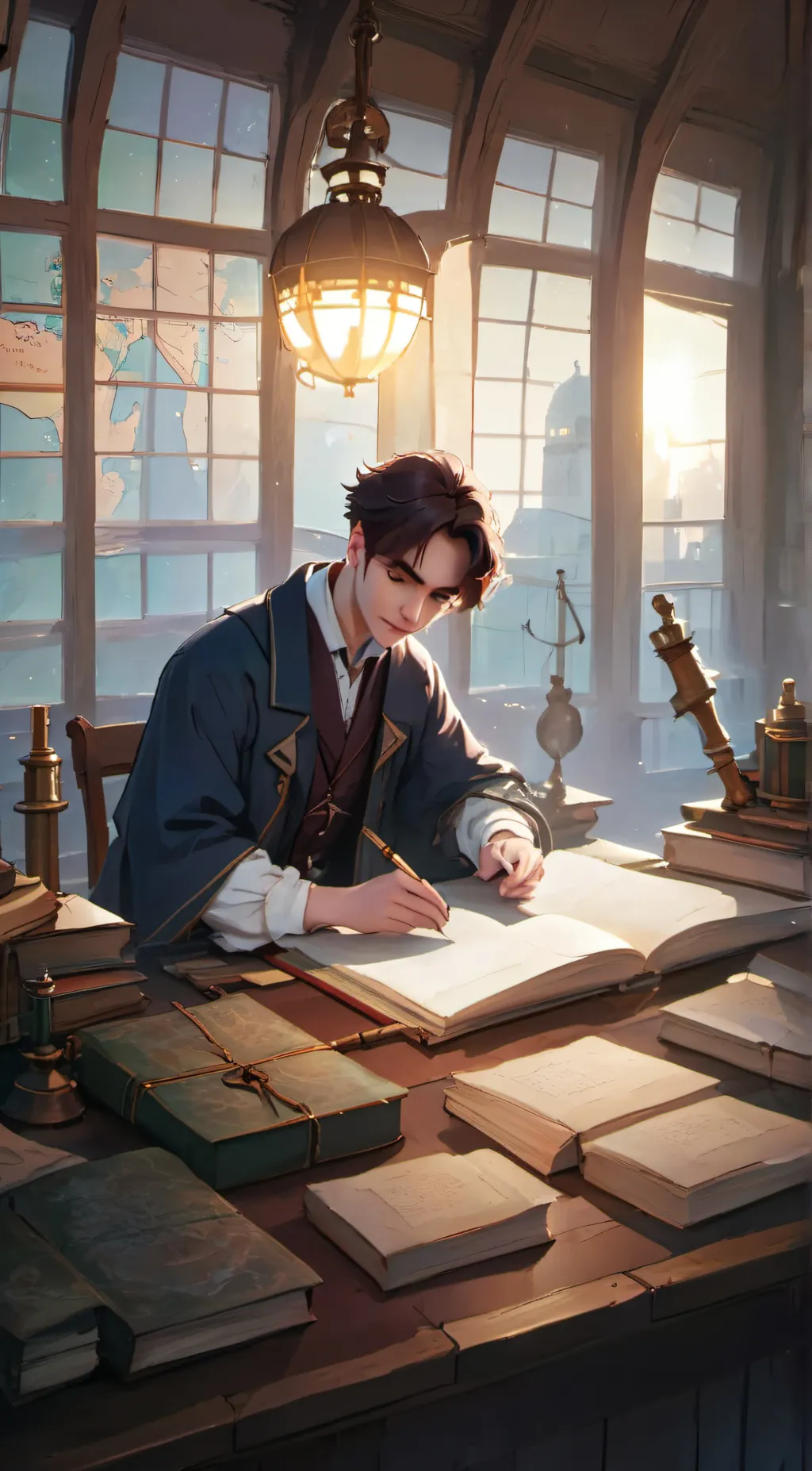 ai character: Vester background