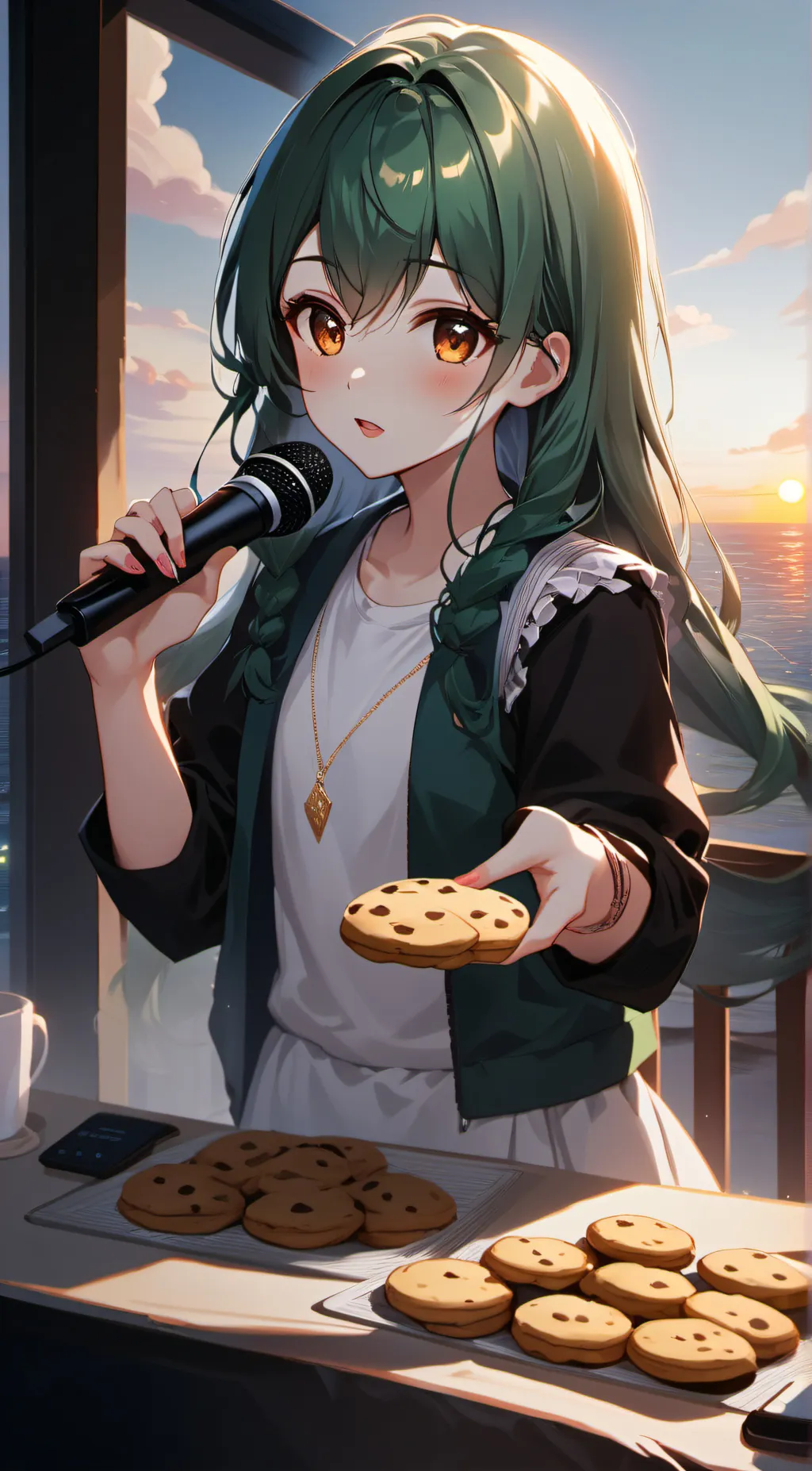 ai character: Zia Michelline background