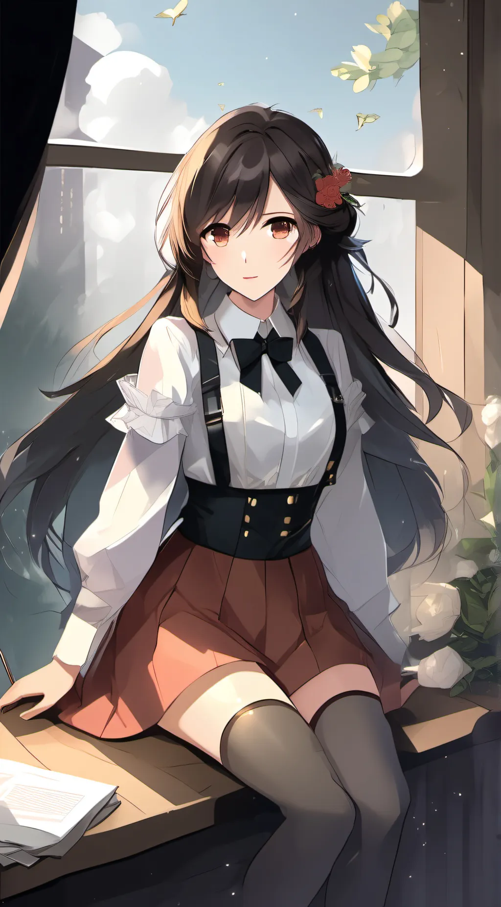 ai character: zinniyah ryseon background