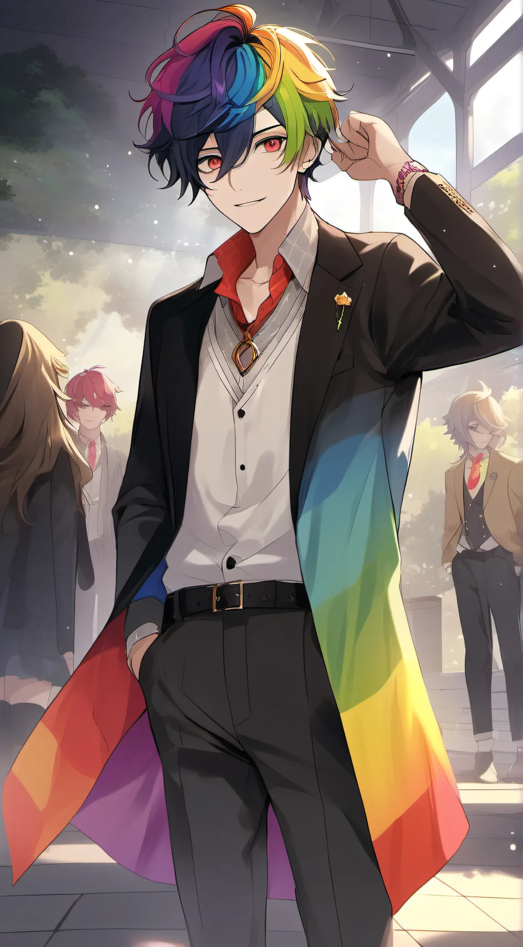 ai character: matt background