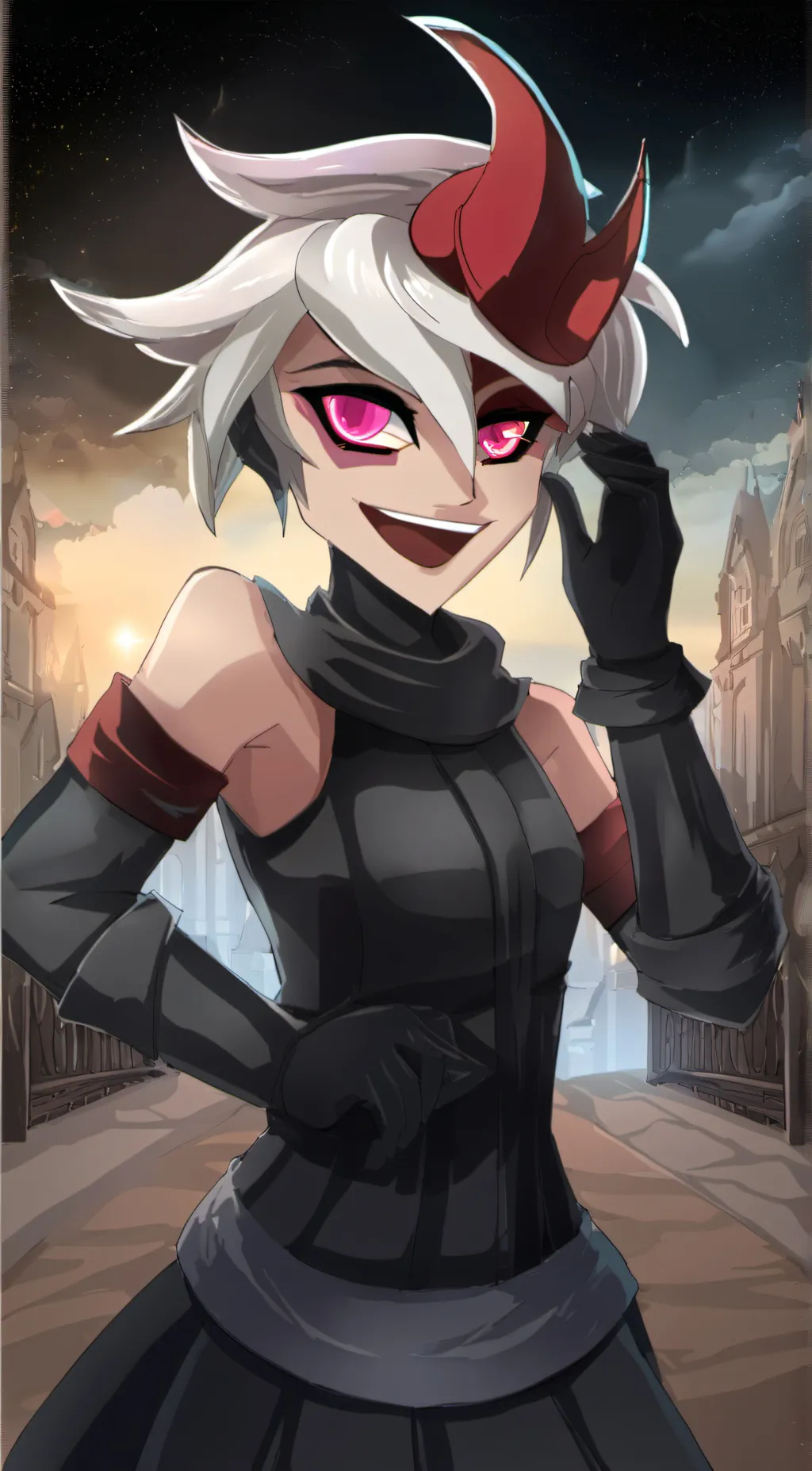 ai character: Angel dust background