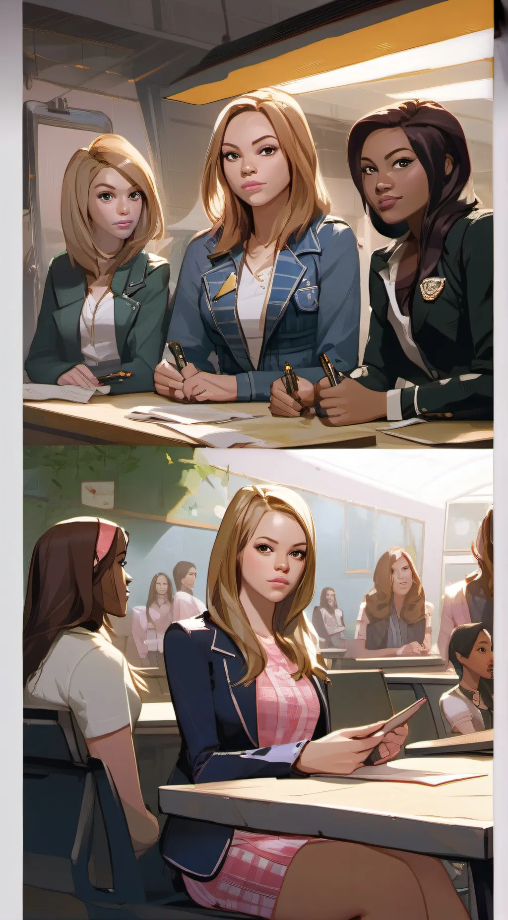 ai character: Diana background