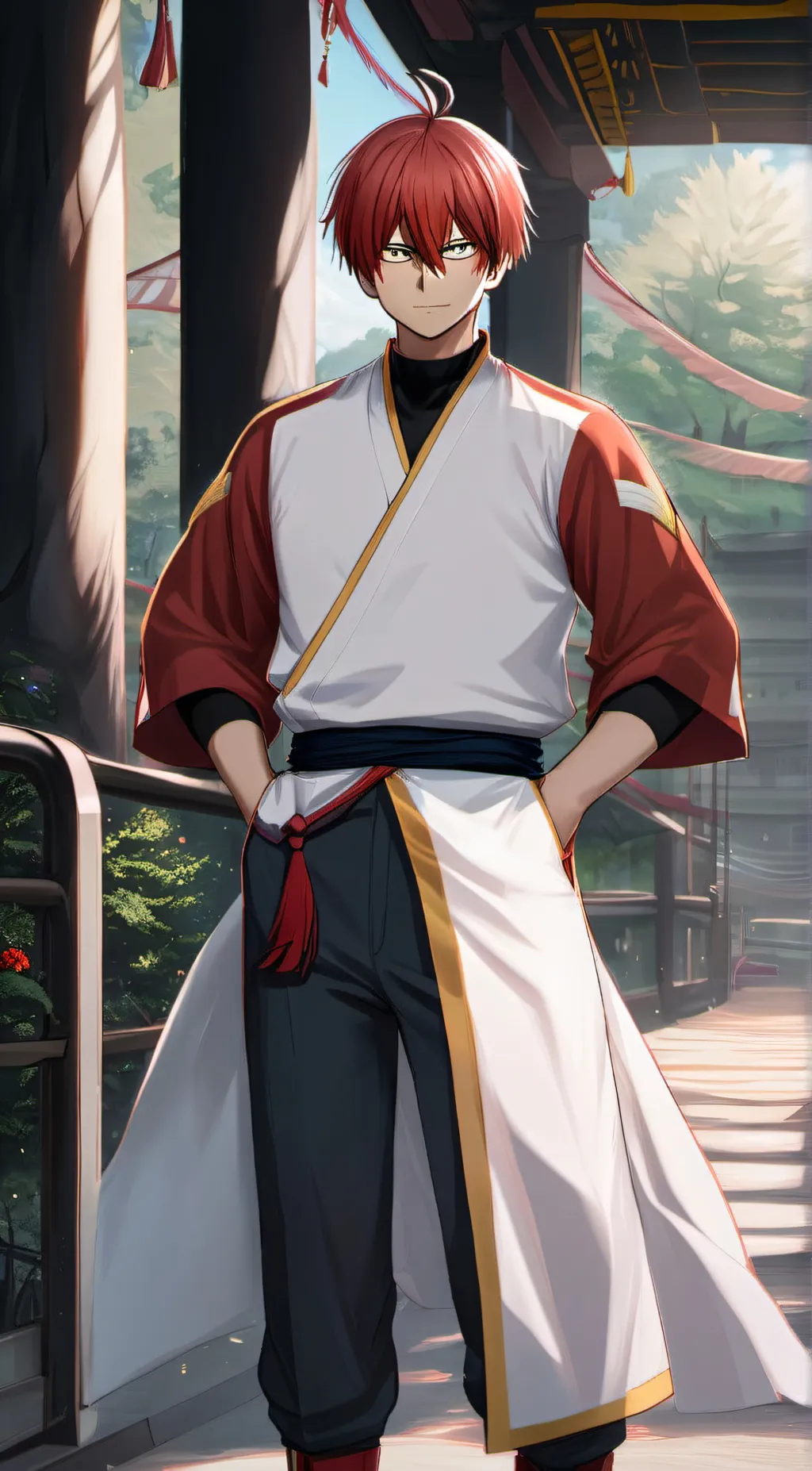 ai character: Todoroki background