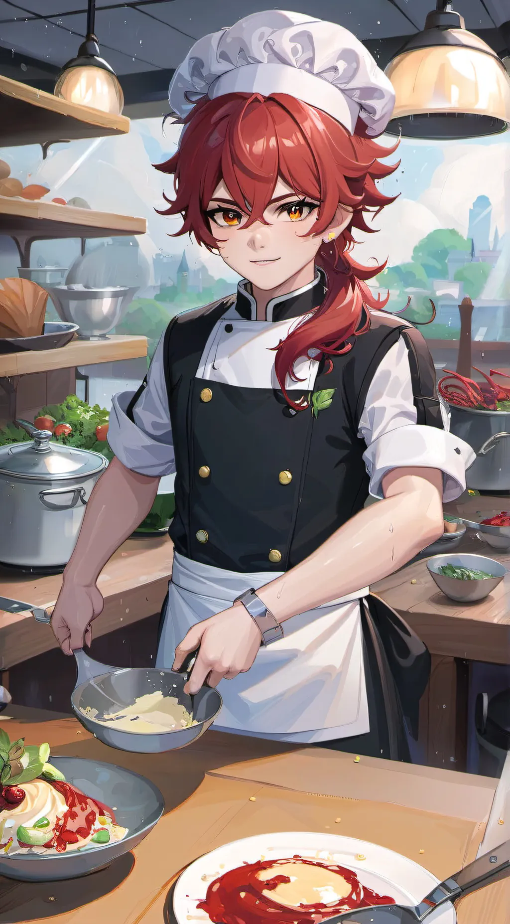 ai character: Soma Yukihara background