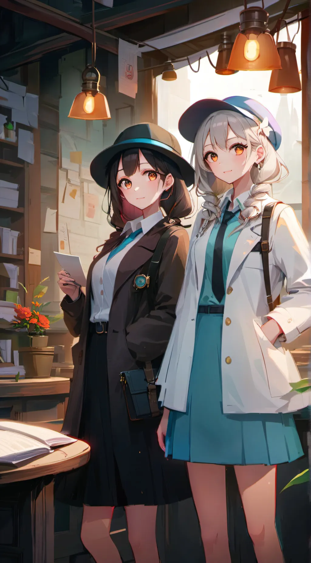 ai character: the investigators  background