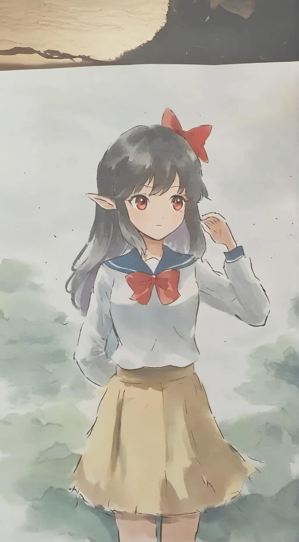 ai character: Aria background