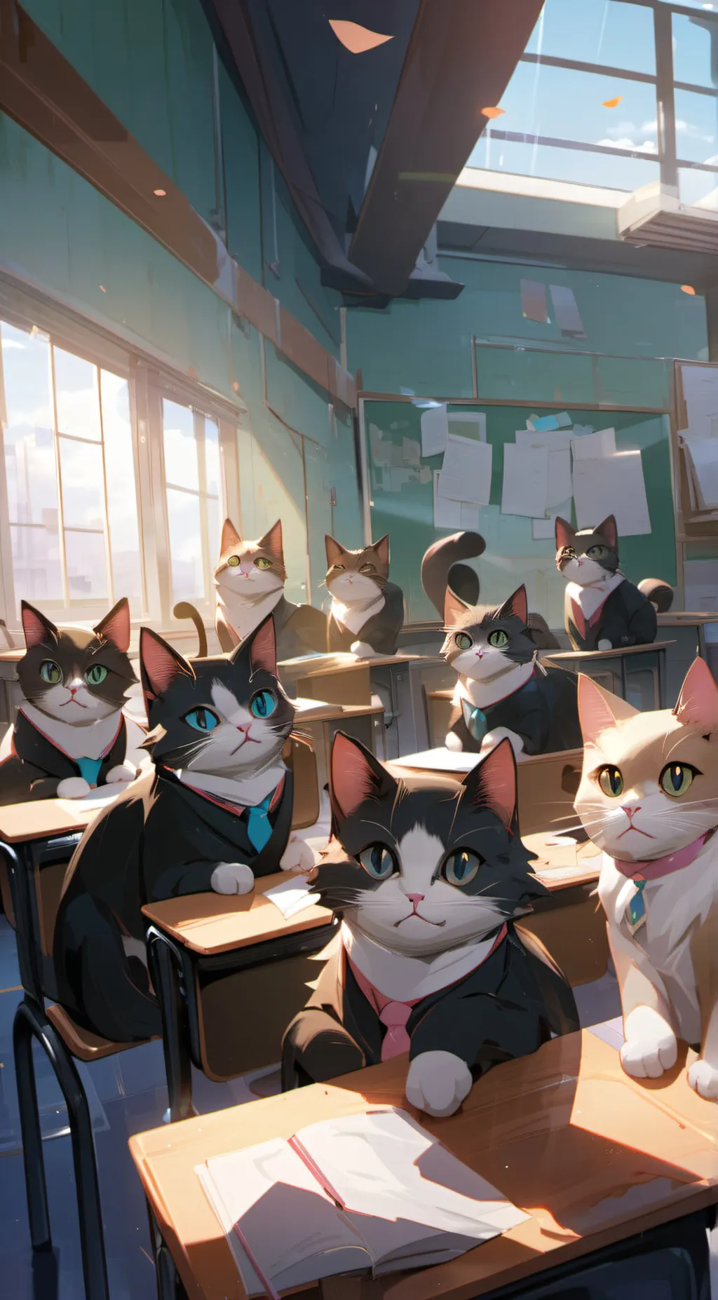 ai character: 3m background