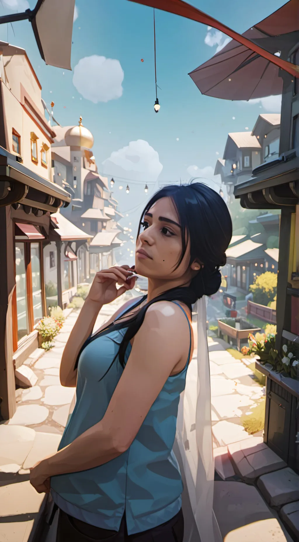 ai character: Nadhda  background