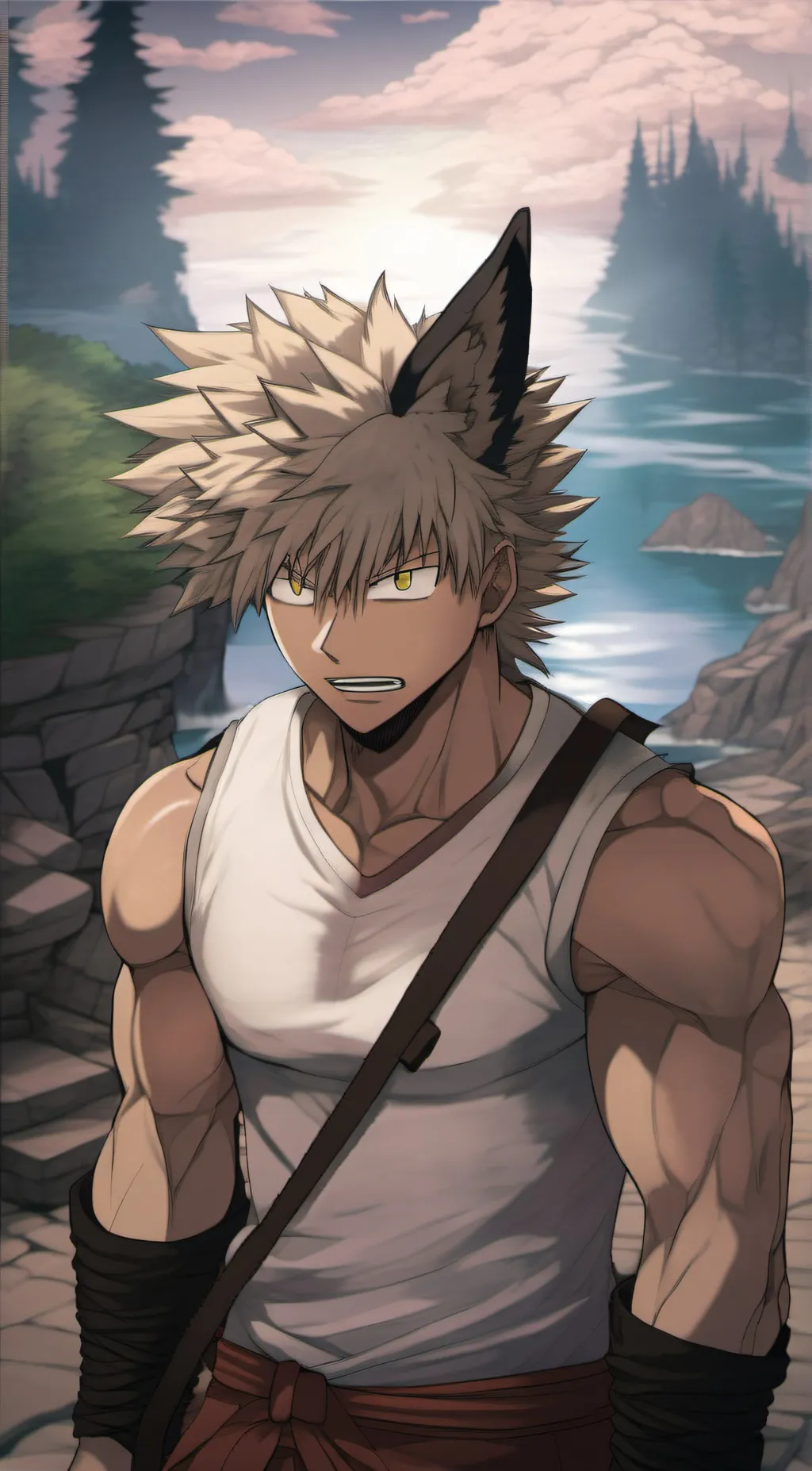 ai character: Your hot bully🫦 background