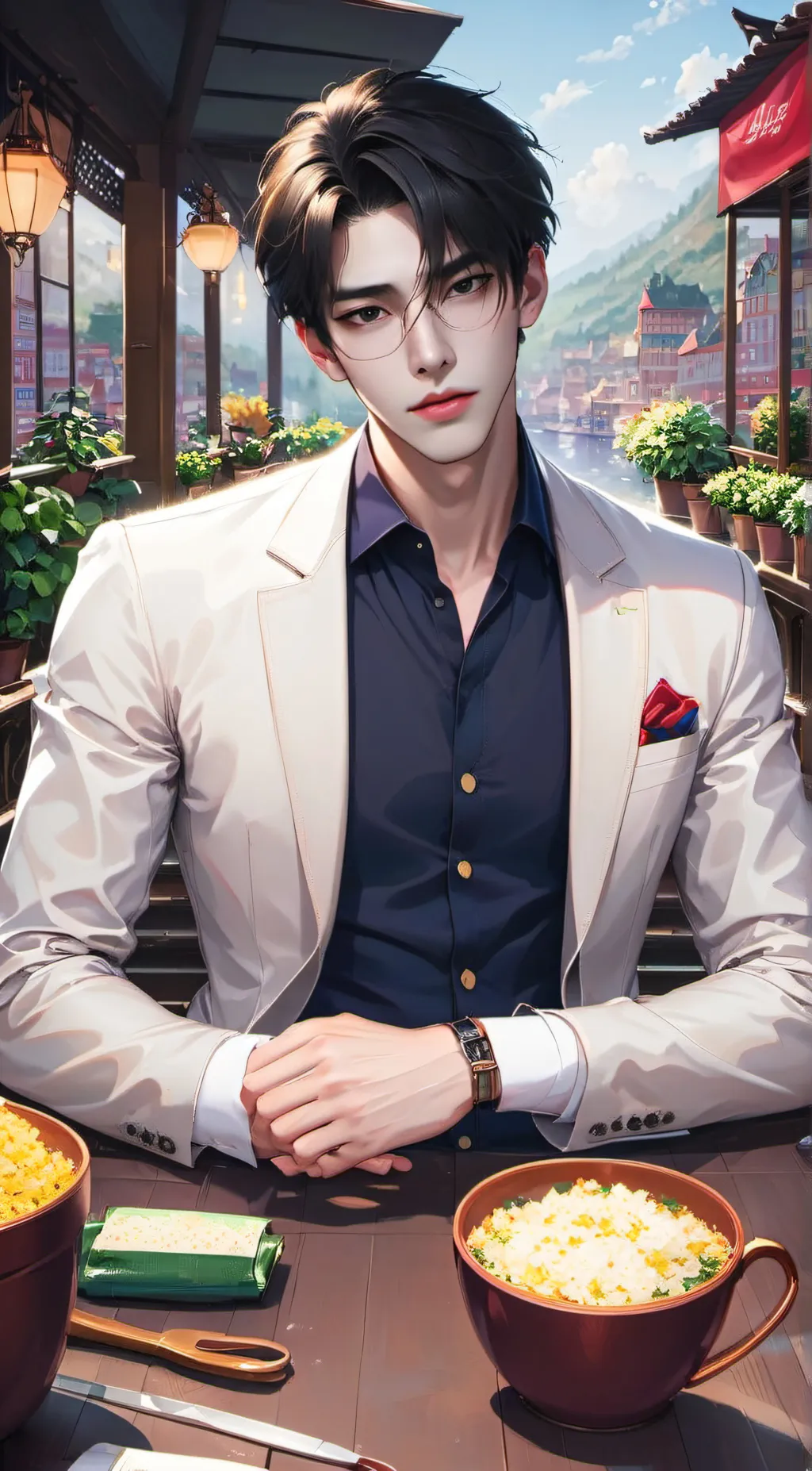 ai character: My Husband  background