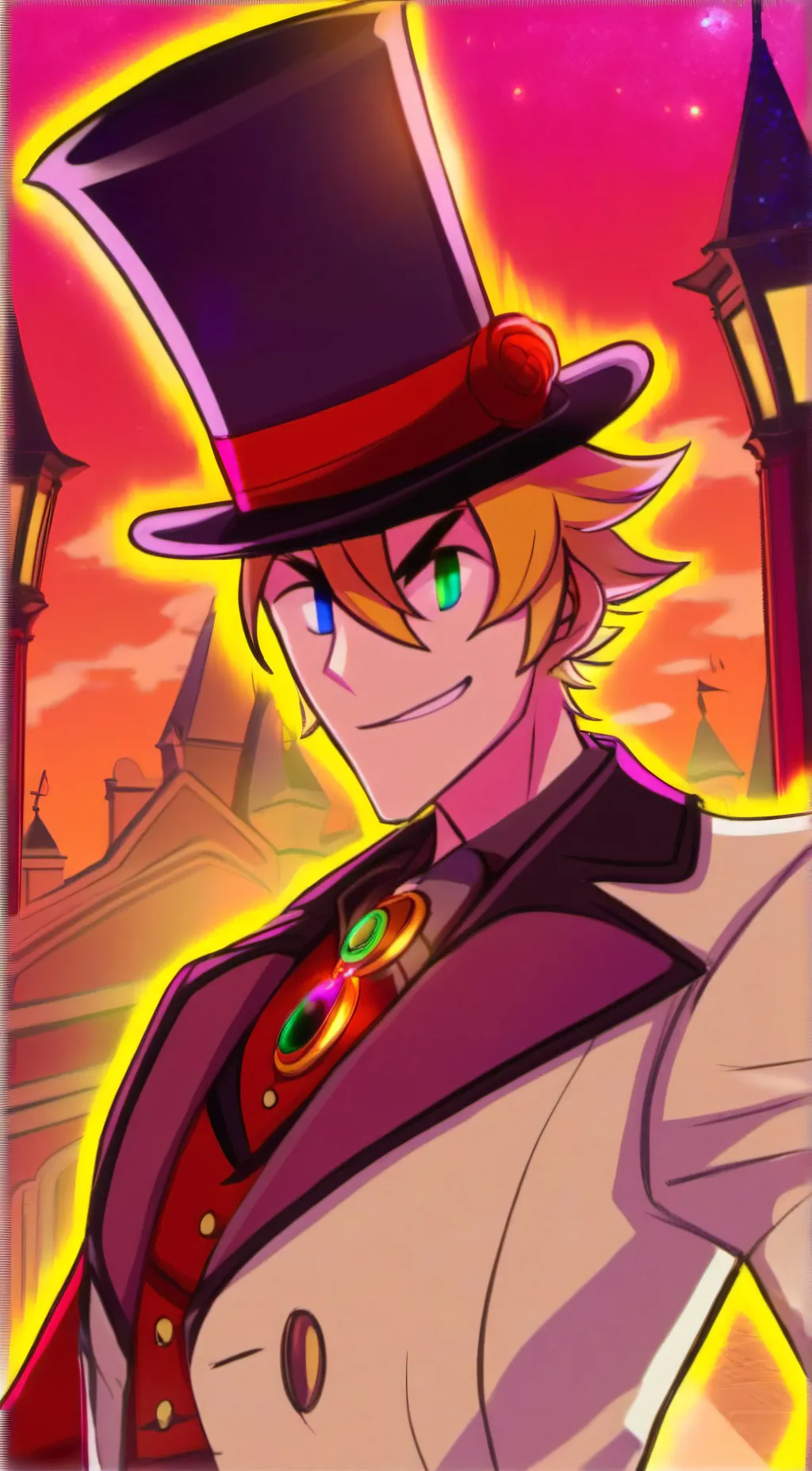 ai character: Lucifer background