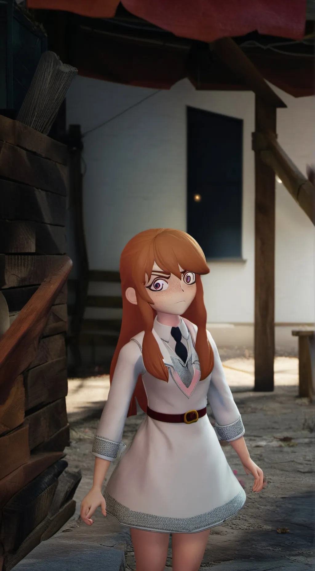 ai character: Elizabeth afton background