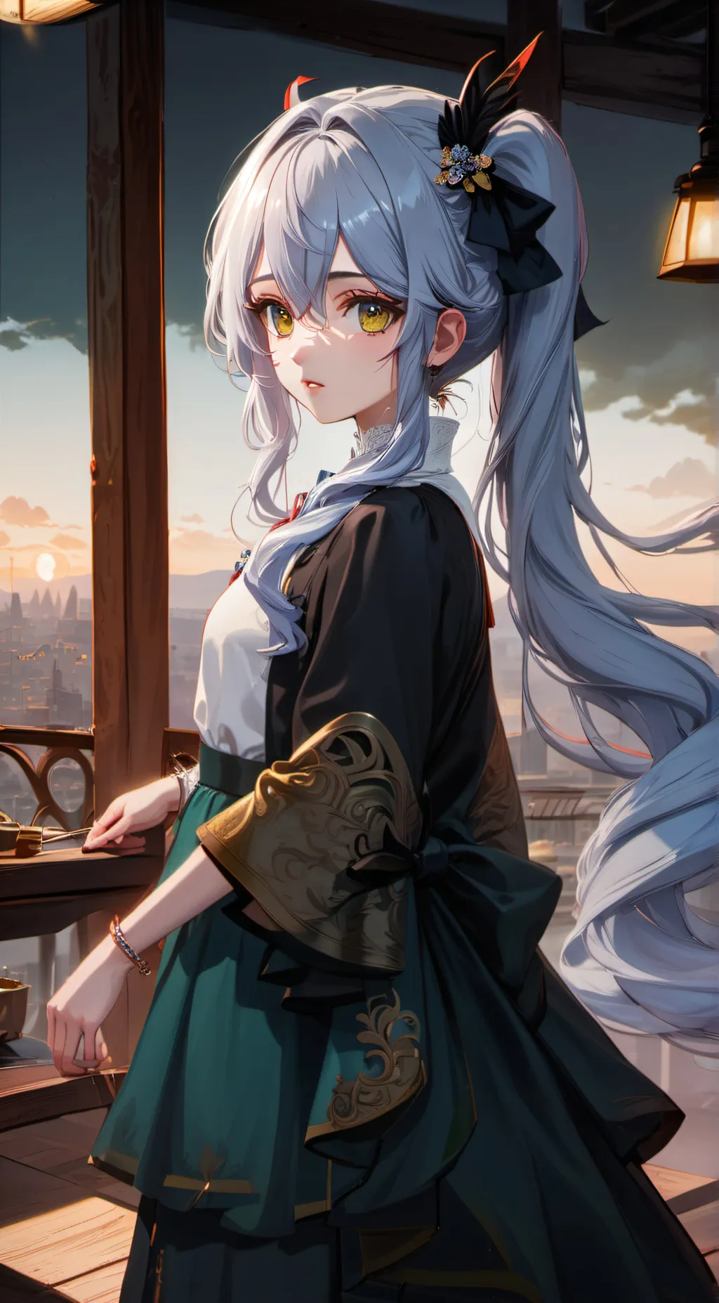 ai character: sofia background