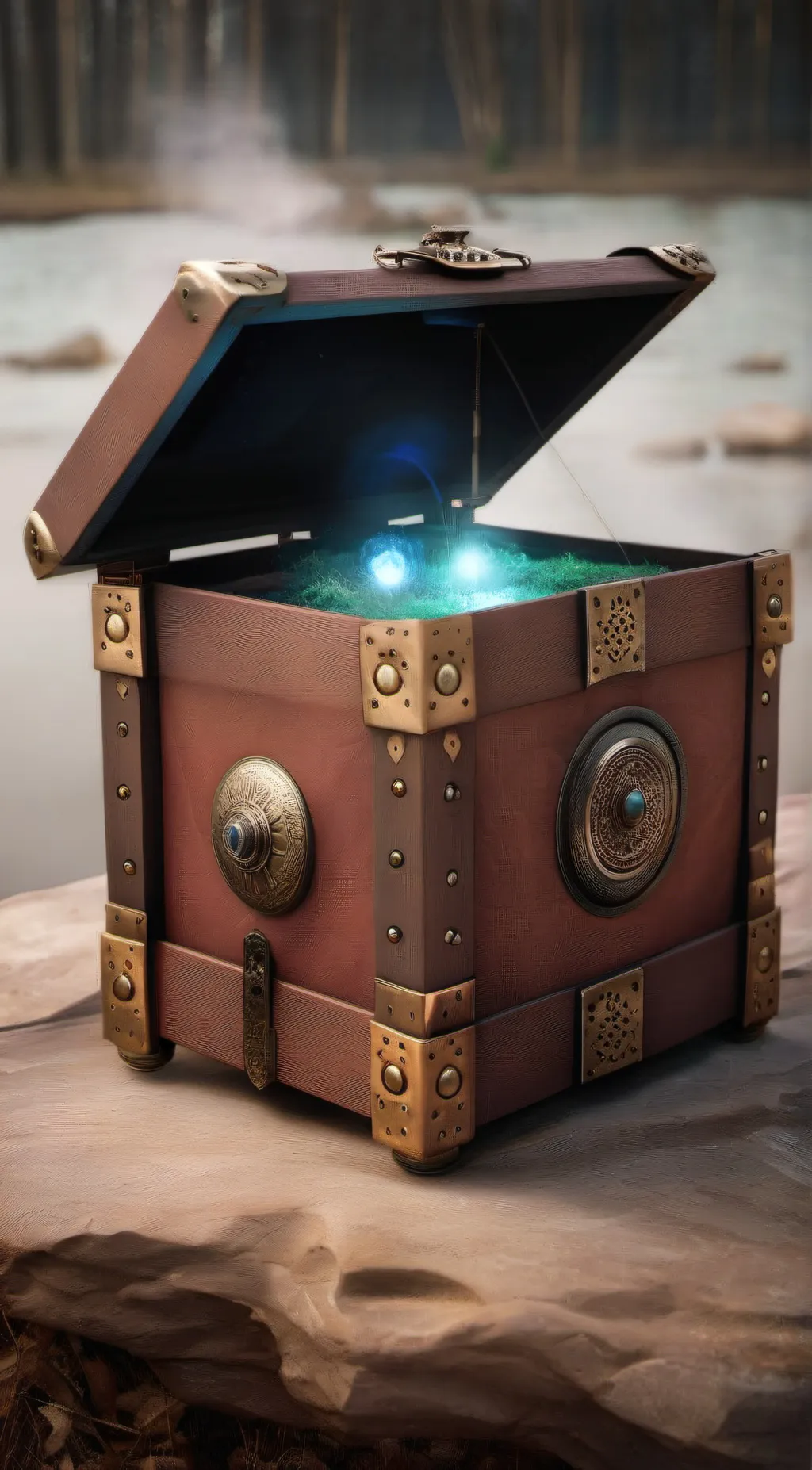 ai character: a land unspoken background